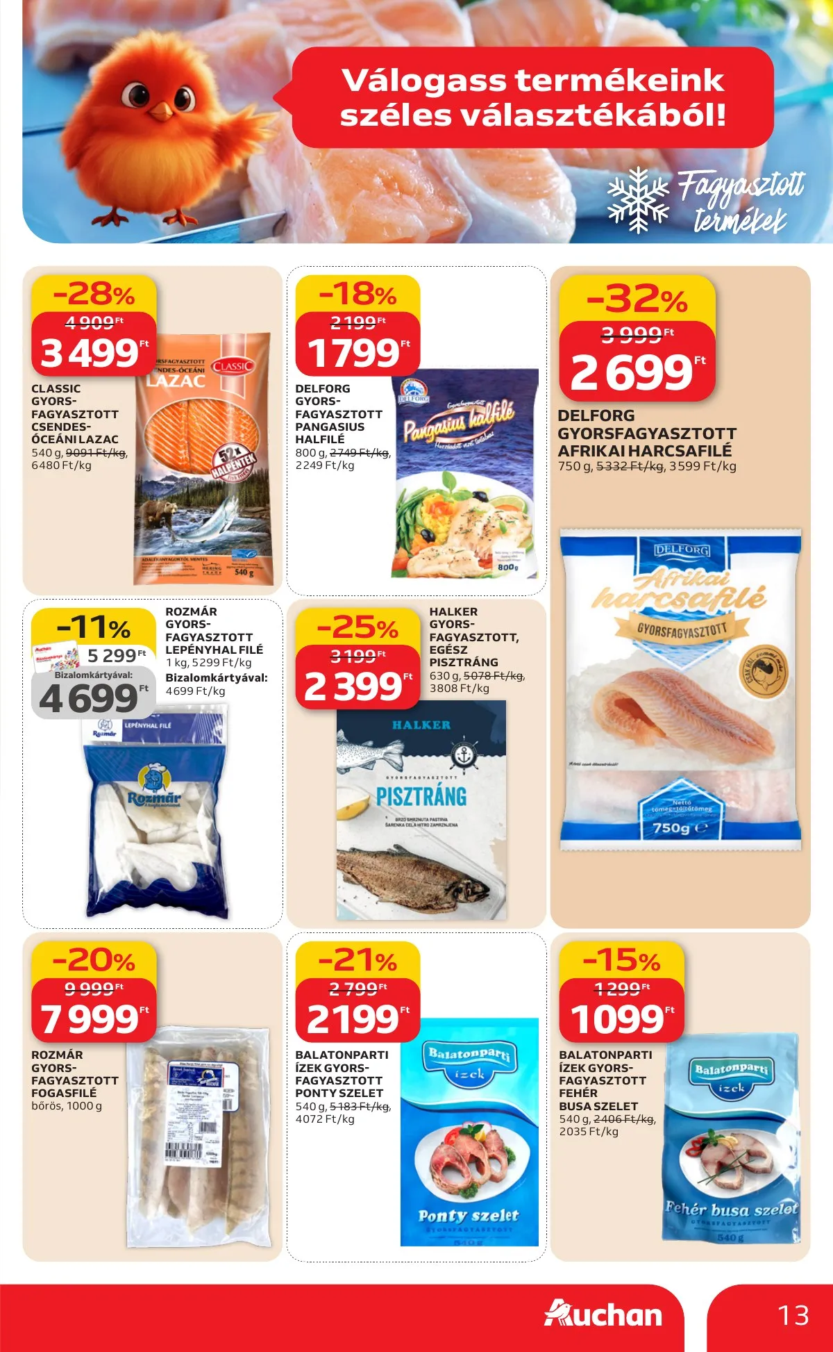 Auchan akciós újság Hipermarket 02.19–02.25 – 13. oldal