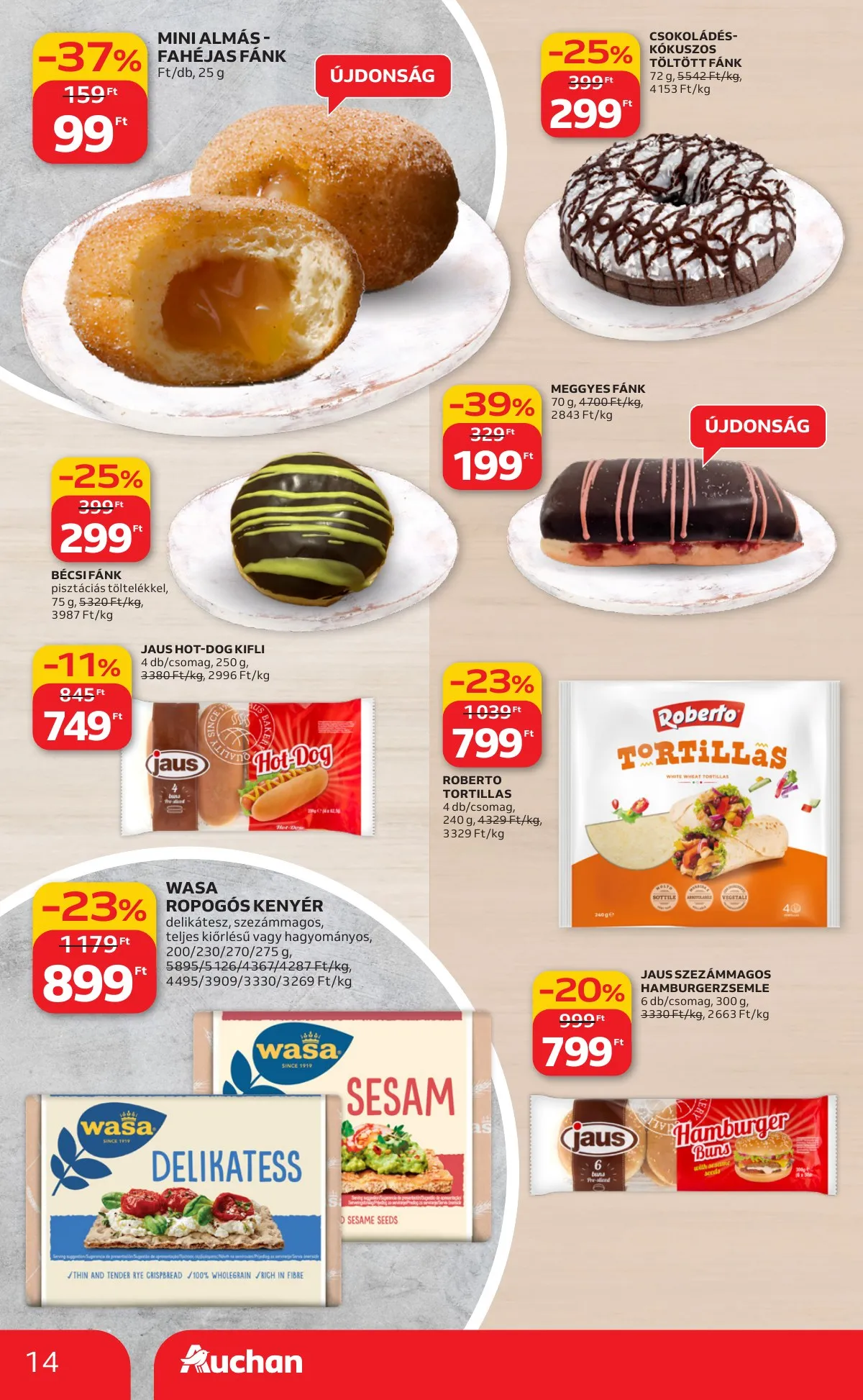 Auchan akciós újság Hipermarket 02.19–02.25 – 14. oldal
