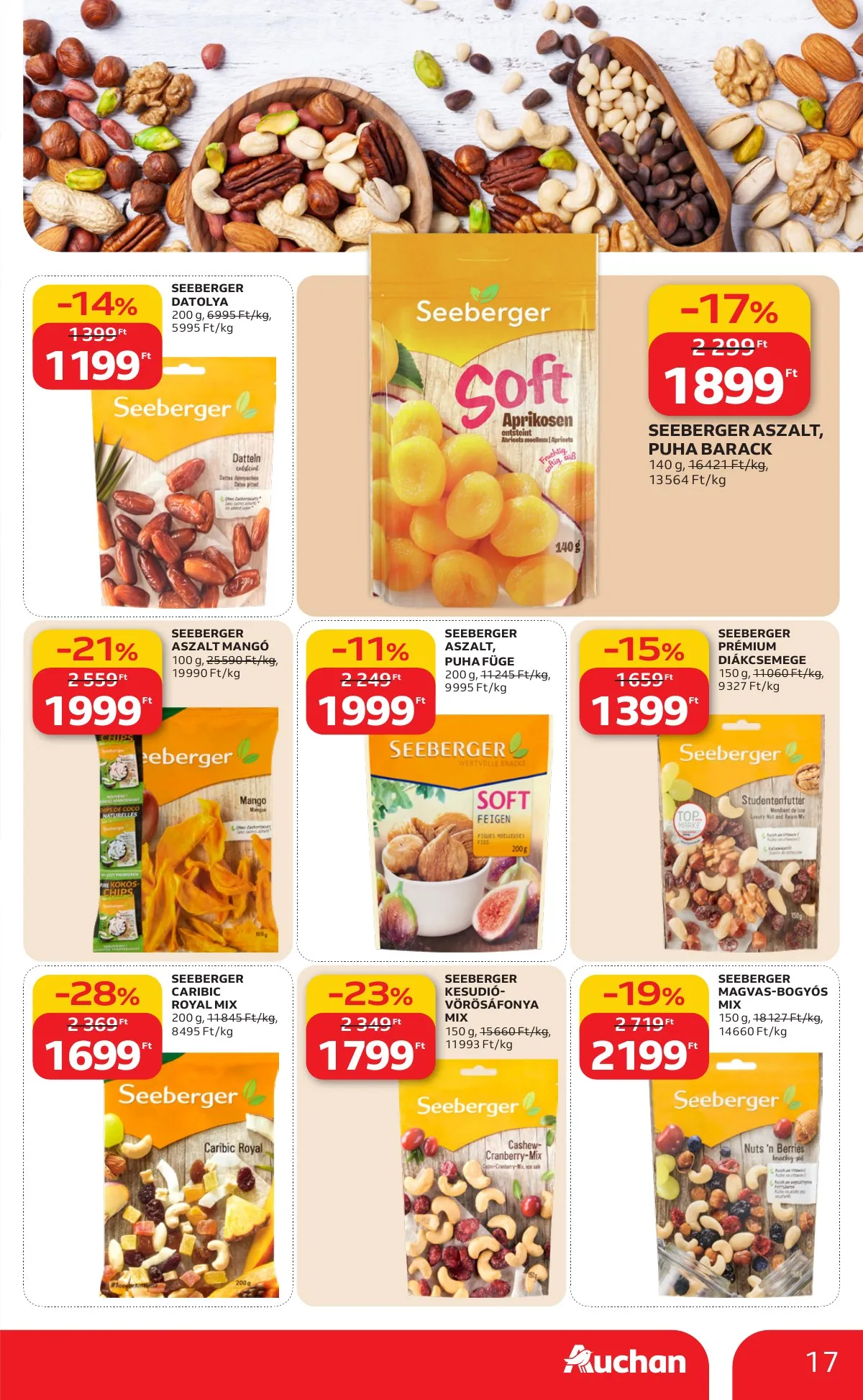 Auchan akciós újság Hipermarket 02.19–02.25 – 17. oldal