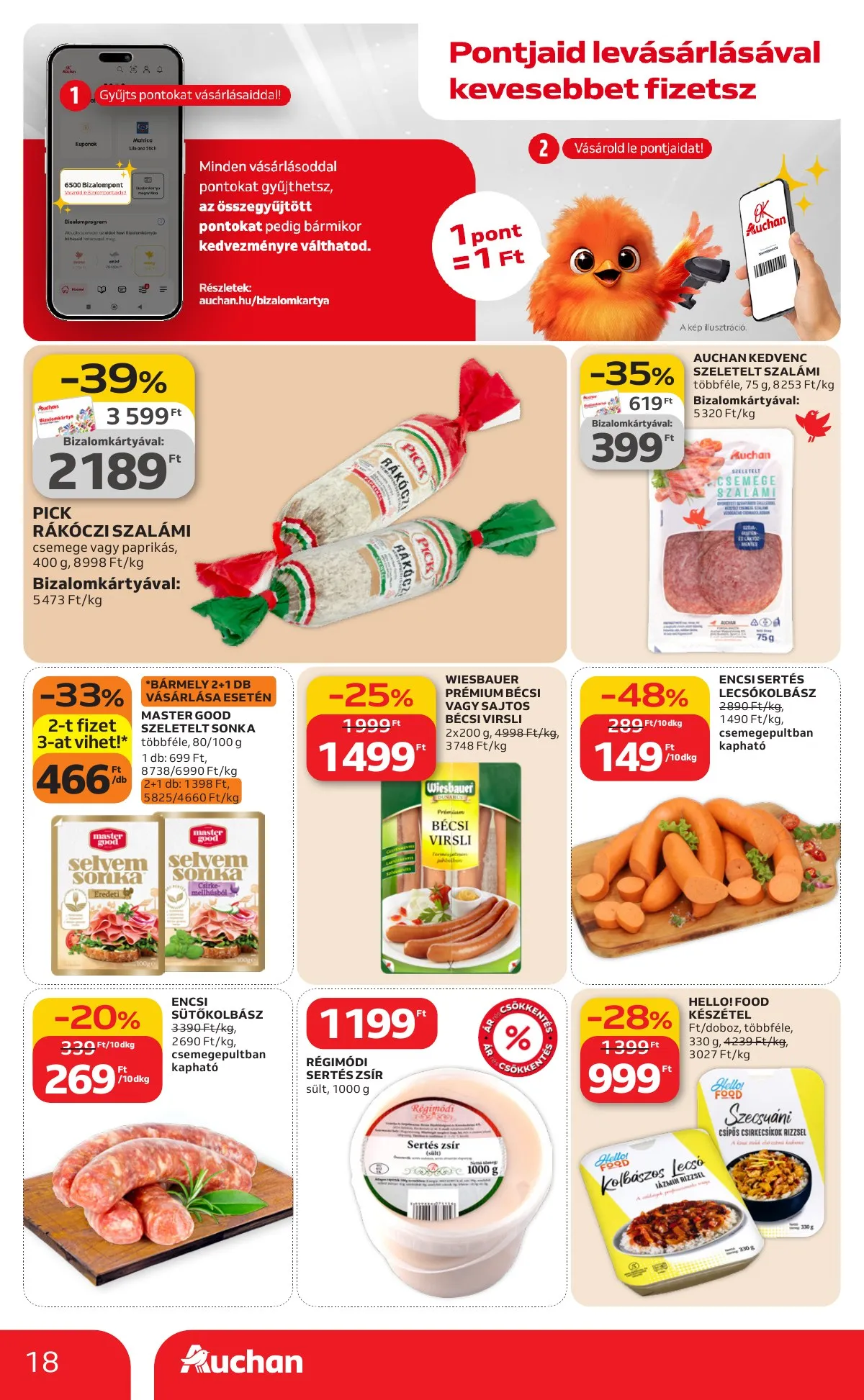 Auchan akciós újság Hipermarket 02.19–02.25 – 18. oldal