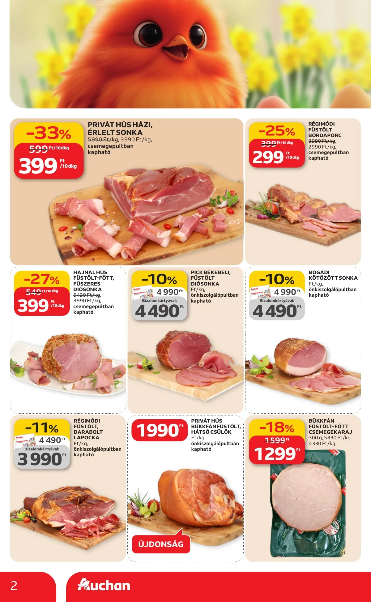 Auchan akciós újság Hipermarket 02.19–02.25 – 2. oldal