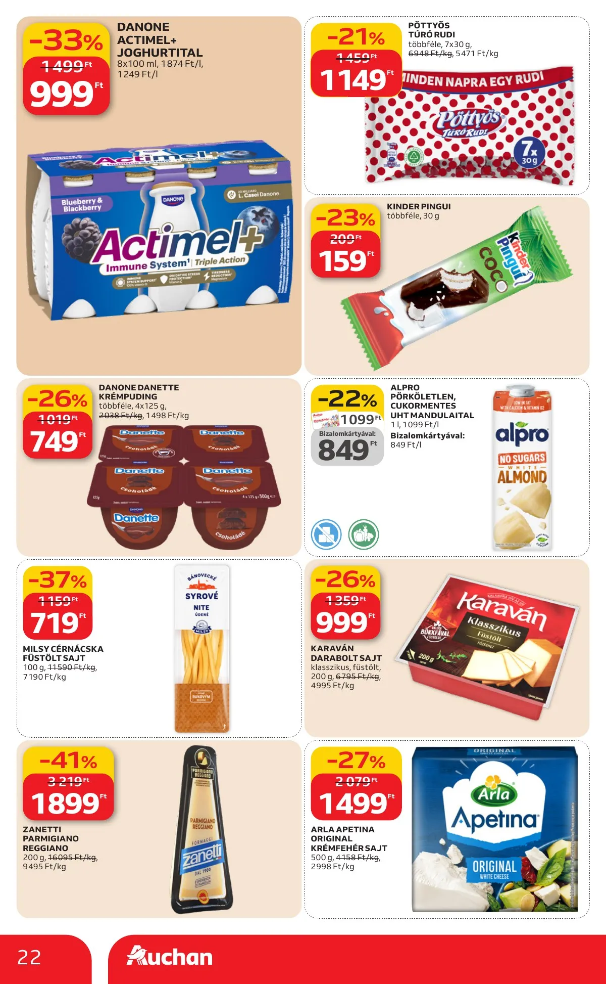 Auchan akciós újság Hipermarket 02.19–02.25 – 22. oldal