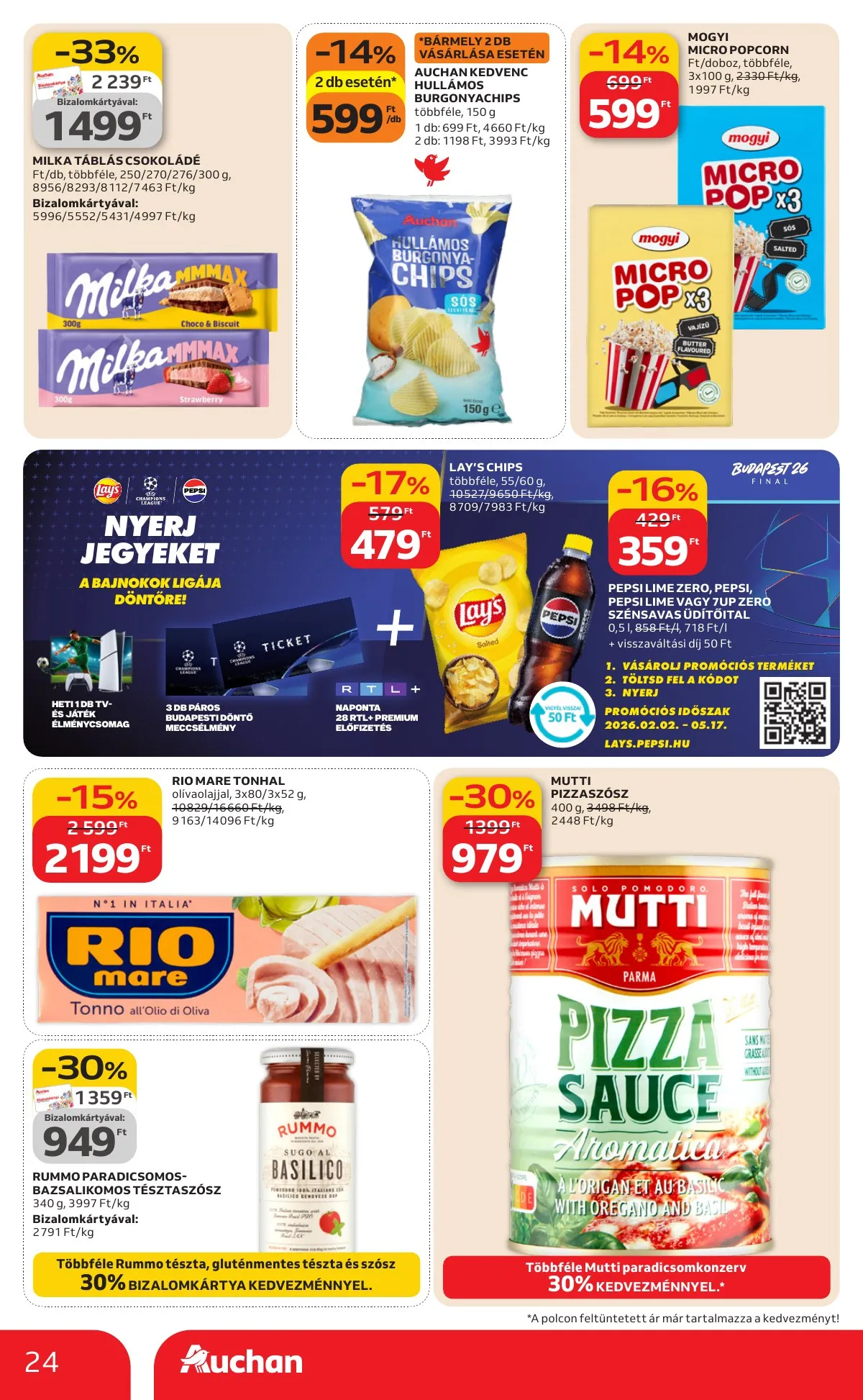 Auchan akciós újság Hipermarket 02.19–02.25 – 24. oldal