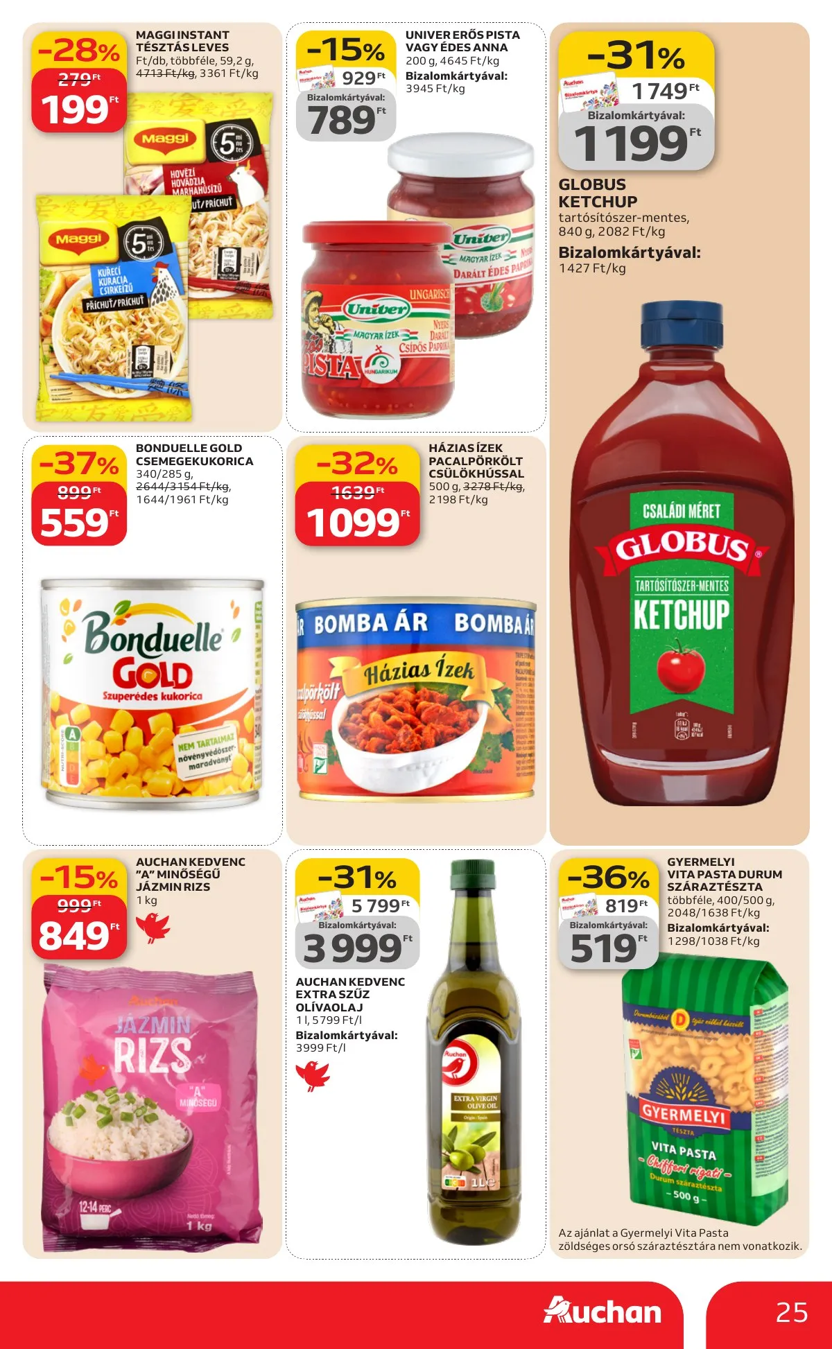 Auchan akciós újság Hipermarket 02.19–02.25 – 25. oldal