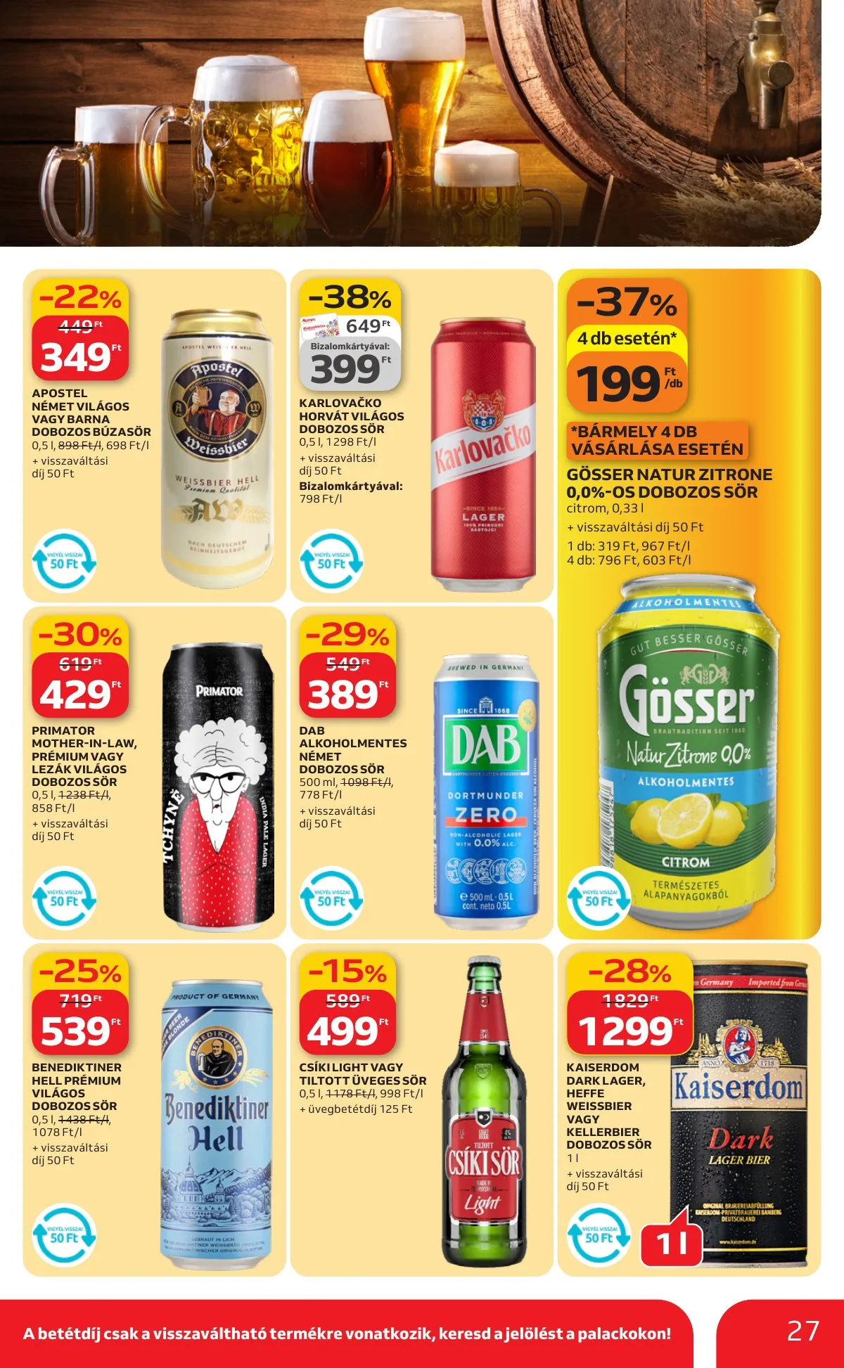 Auchan akciós újság Hipermarket 02.19–02.25 – 27. oldal