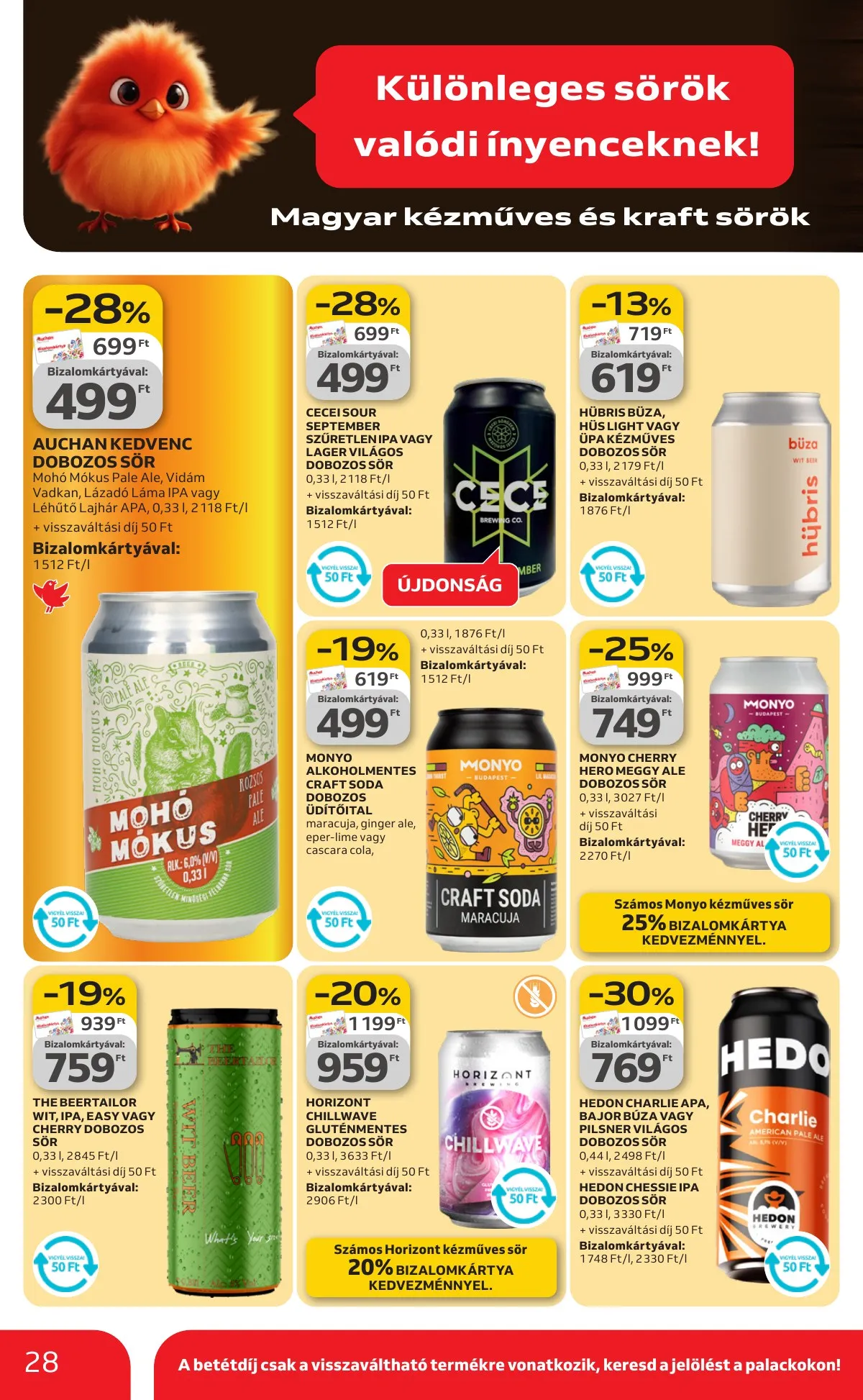 Auchan akciós újság Hipermarket 02.19–02.25 – 28. oldal