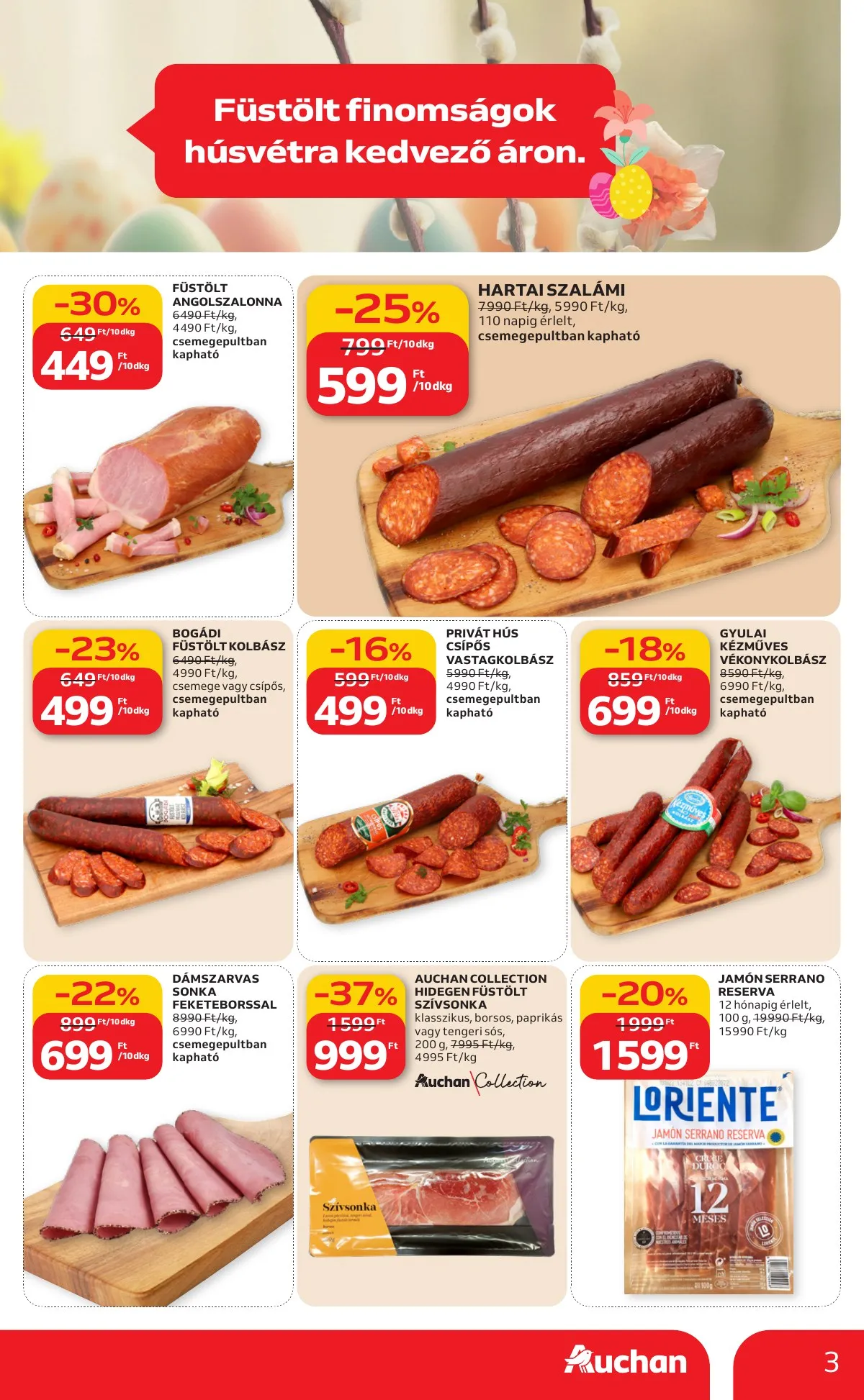 Auchan akciós újság Hipermarket 02.19–02.25 – 3. oldal