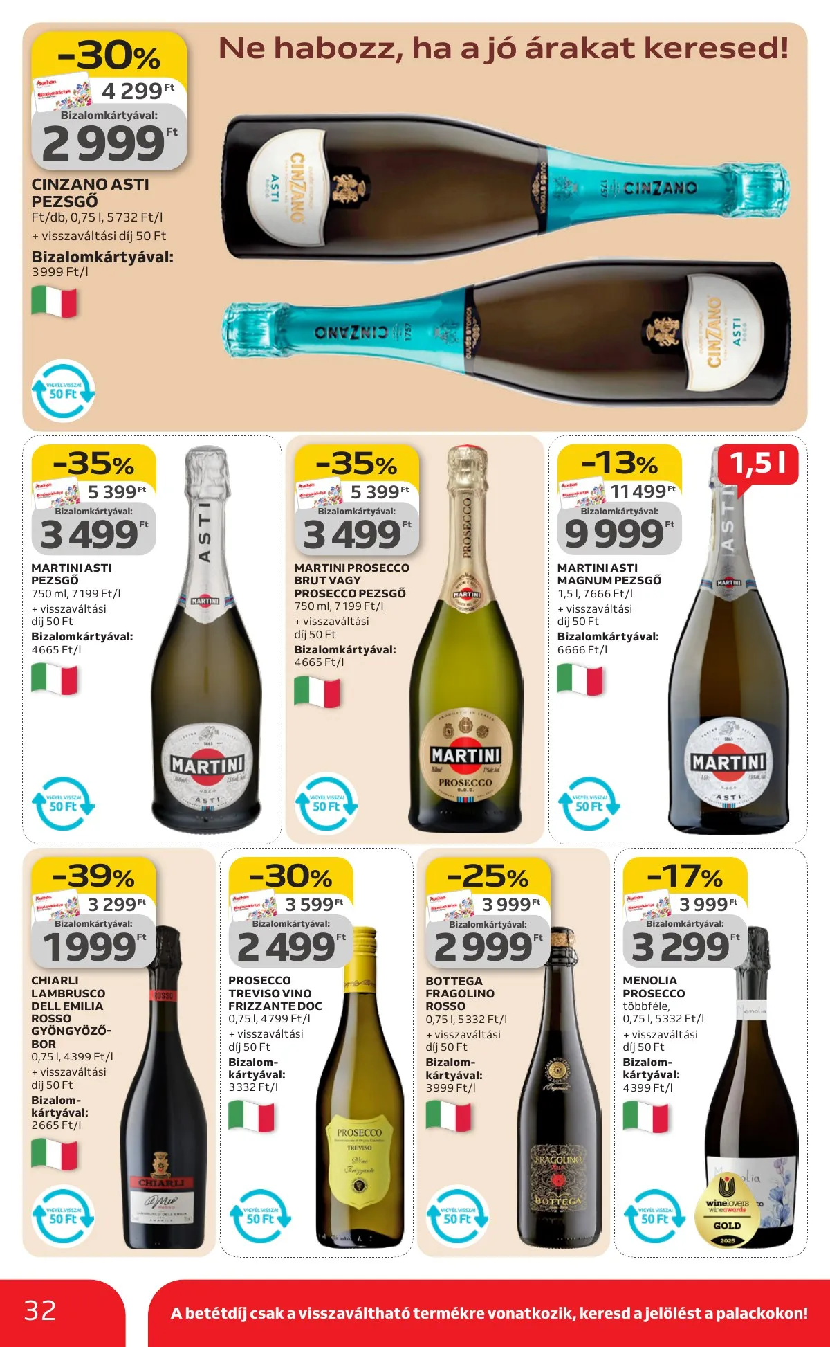 Auchan akciós újság Hipermarket 02.19–02.25 – 32. oldal