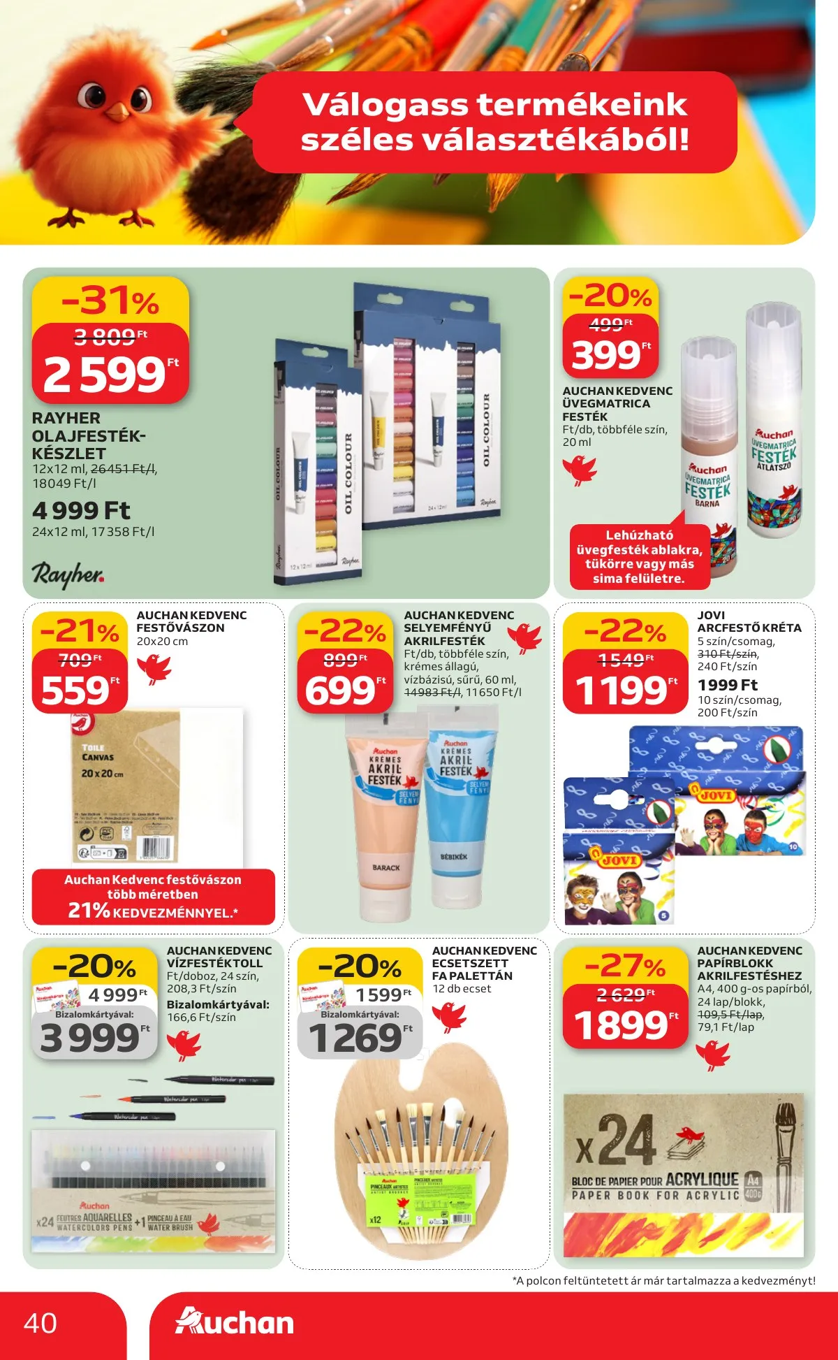 Auchan akciós újság Hipermarket 02.19–02.25 – 40. oldal