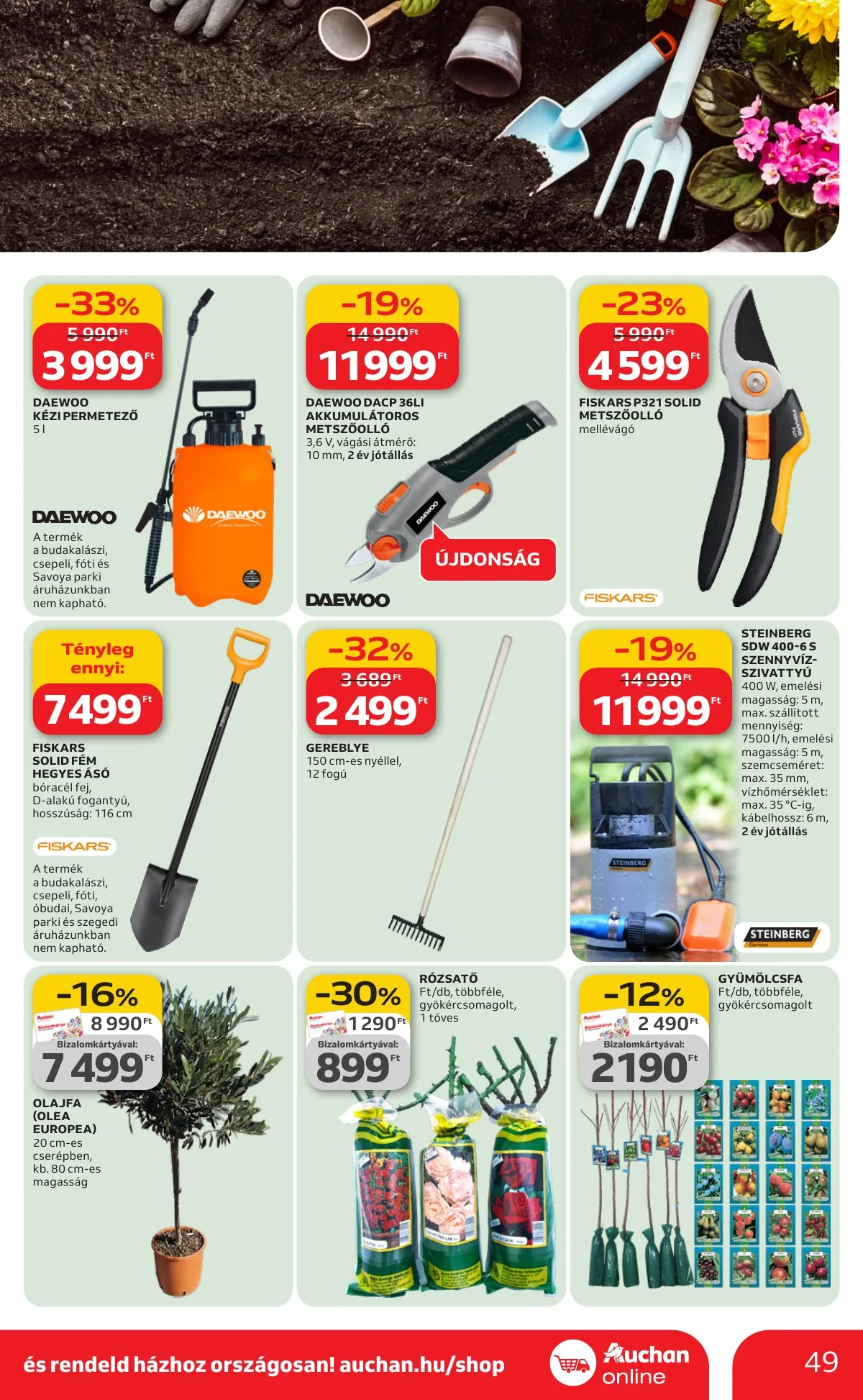 Auchan akciós újság Hipermarket 02.19–02.25 – 49. oldal