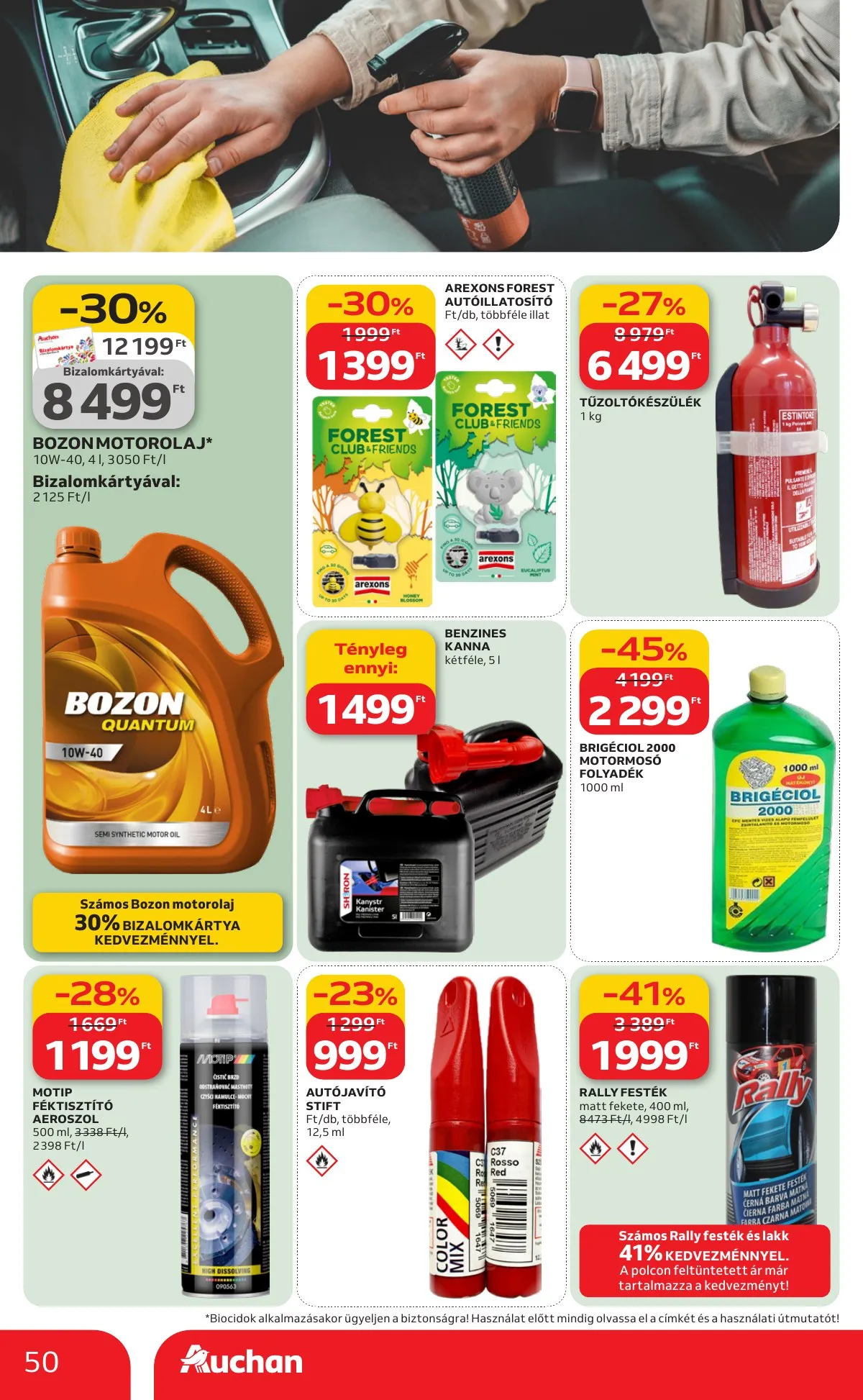 Auchan akciós újság Hipermarket 02.19–02.25 – 50. oldal
