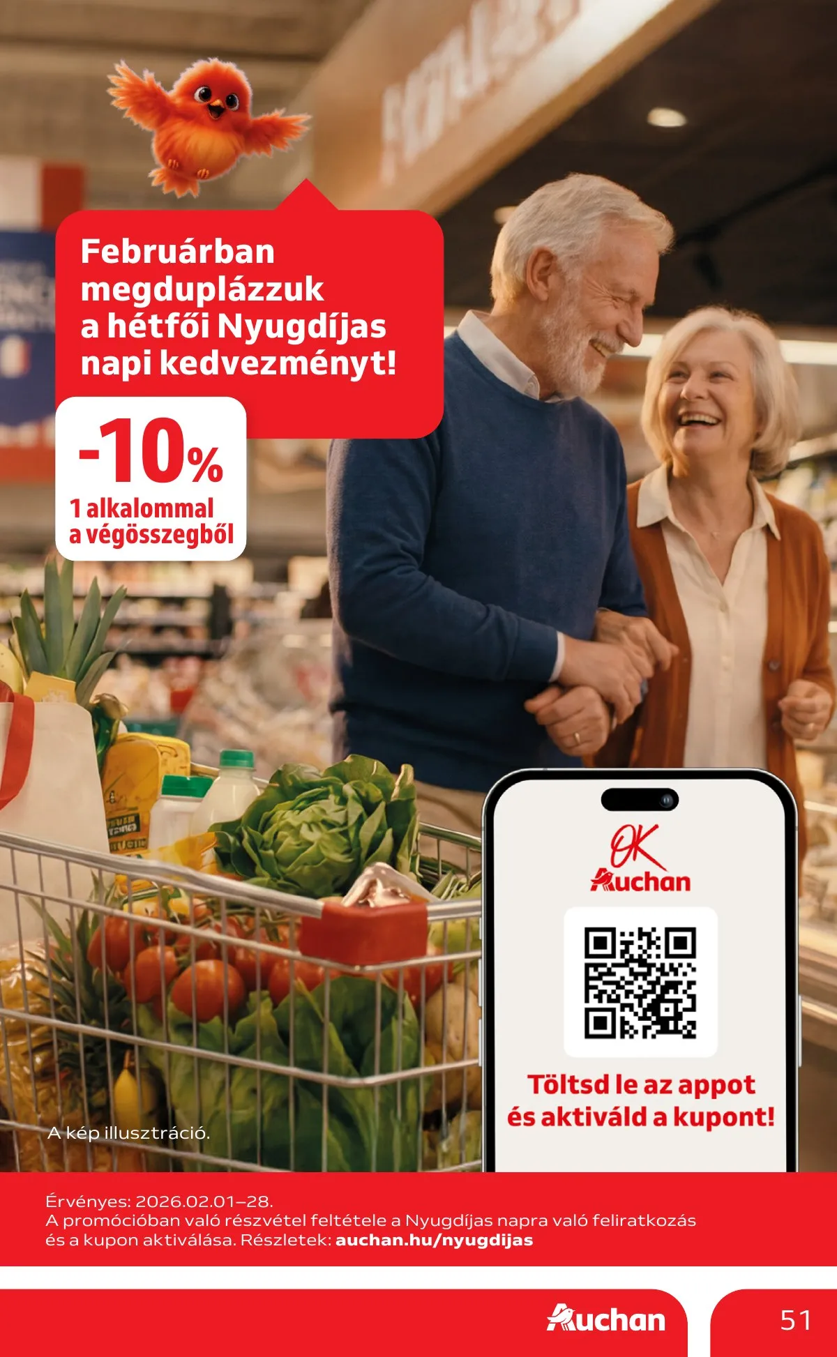 Auchan akciós újság Hipermarket 02.19–02.25 – 51. oldal