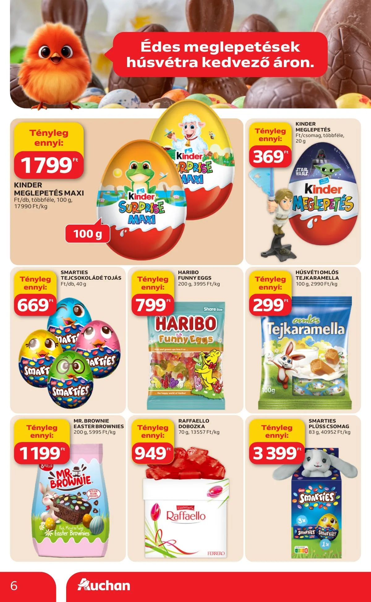 Auchan akciós újság Hipermarket 02.19–02.25 – 6. oldal