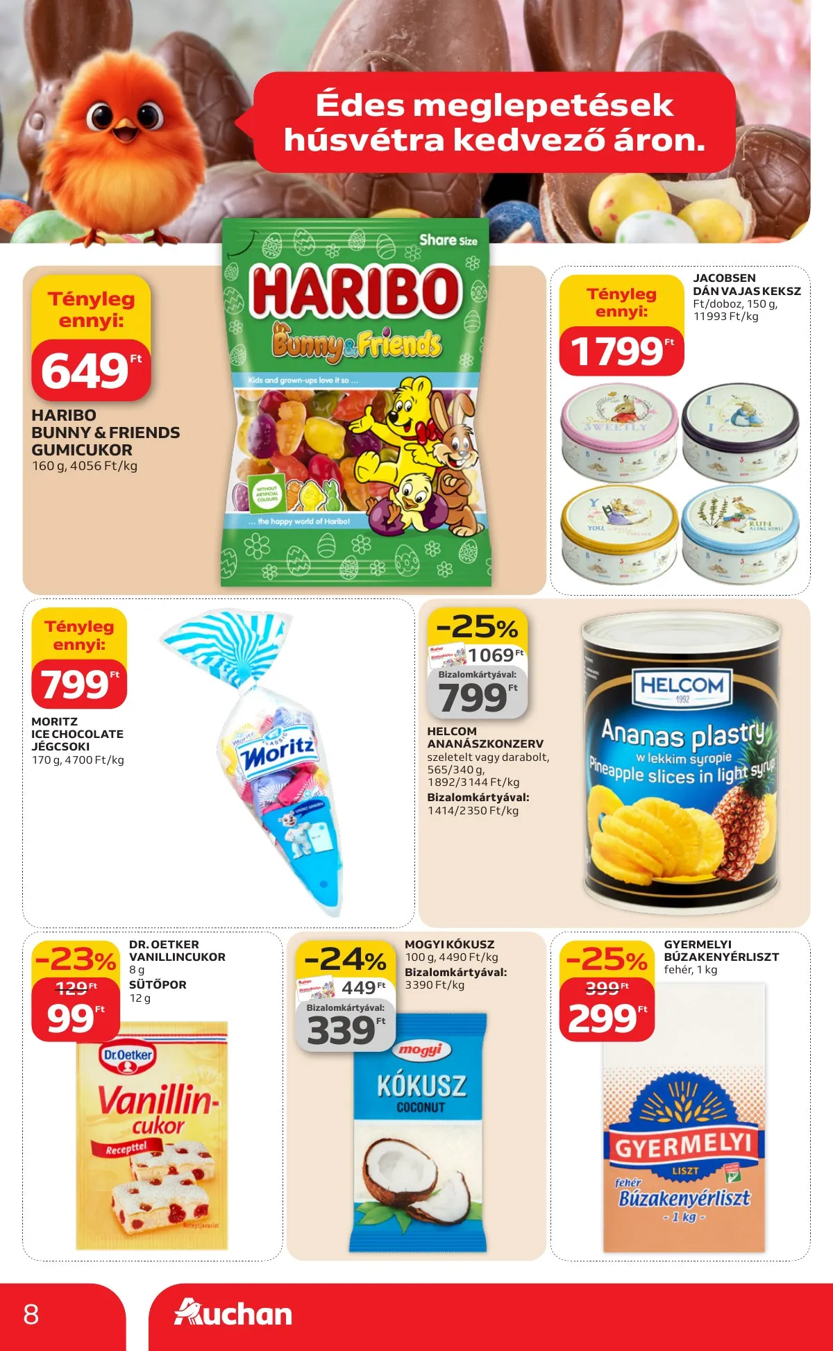 Auchan akciós újság Hipermarket 02.19–02.25 – 8. oldal