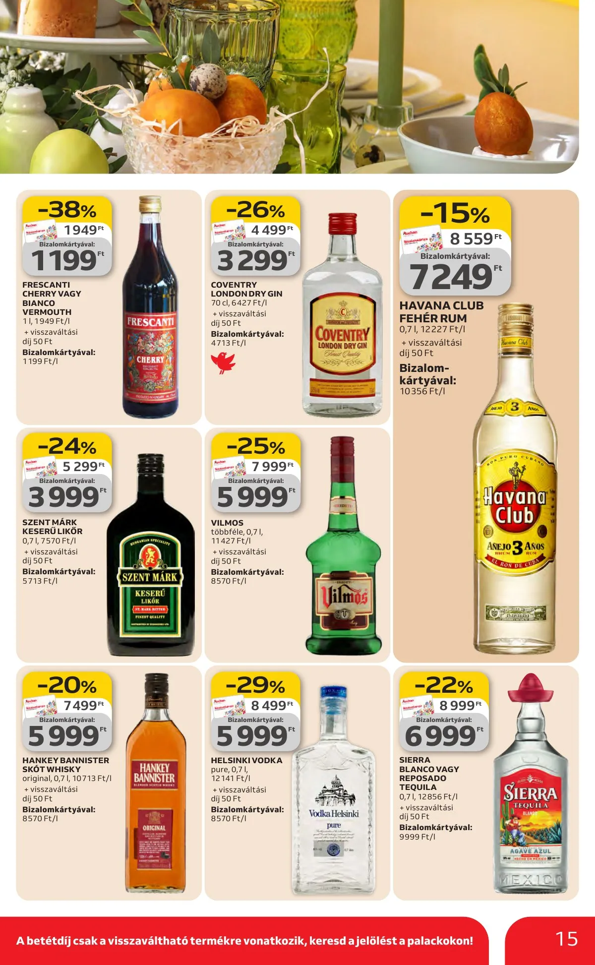 Auchan akciós újság Hipermarket 02.26–03.04 – 15. oldal