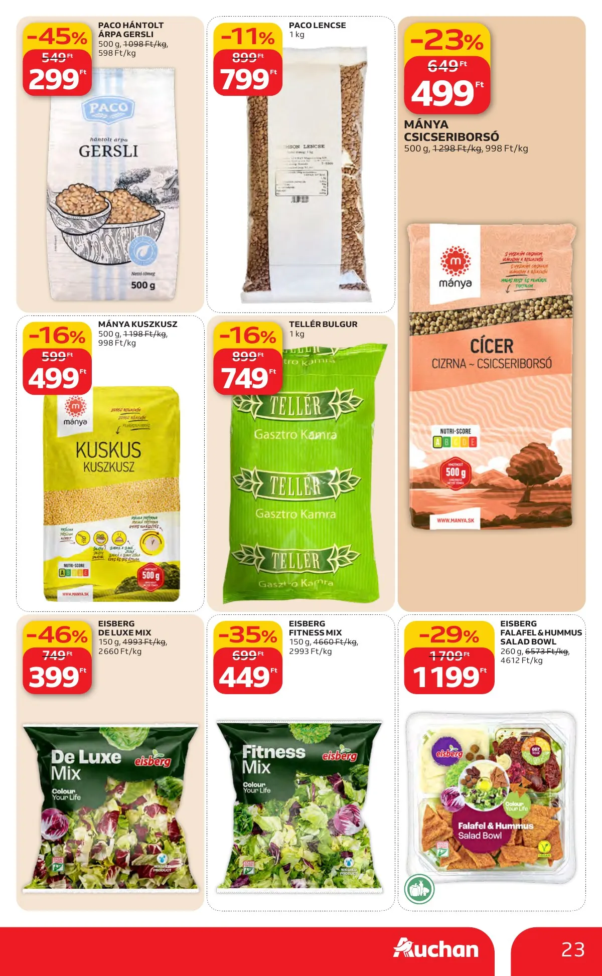 Auchan akciós újság Hipermarket 02.26–03.04 – 23. oldal