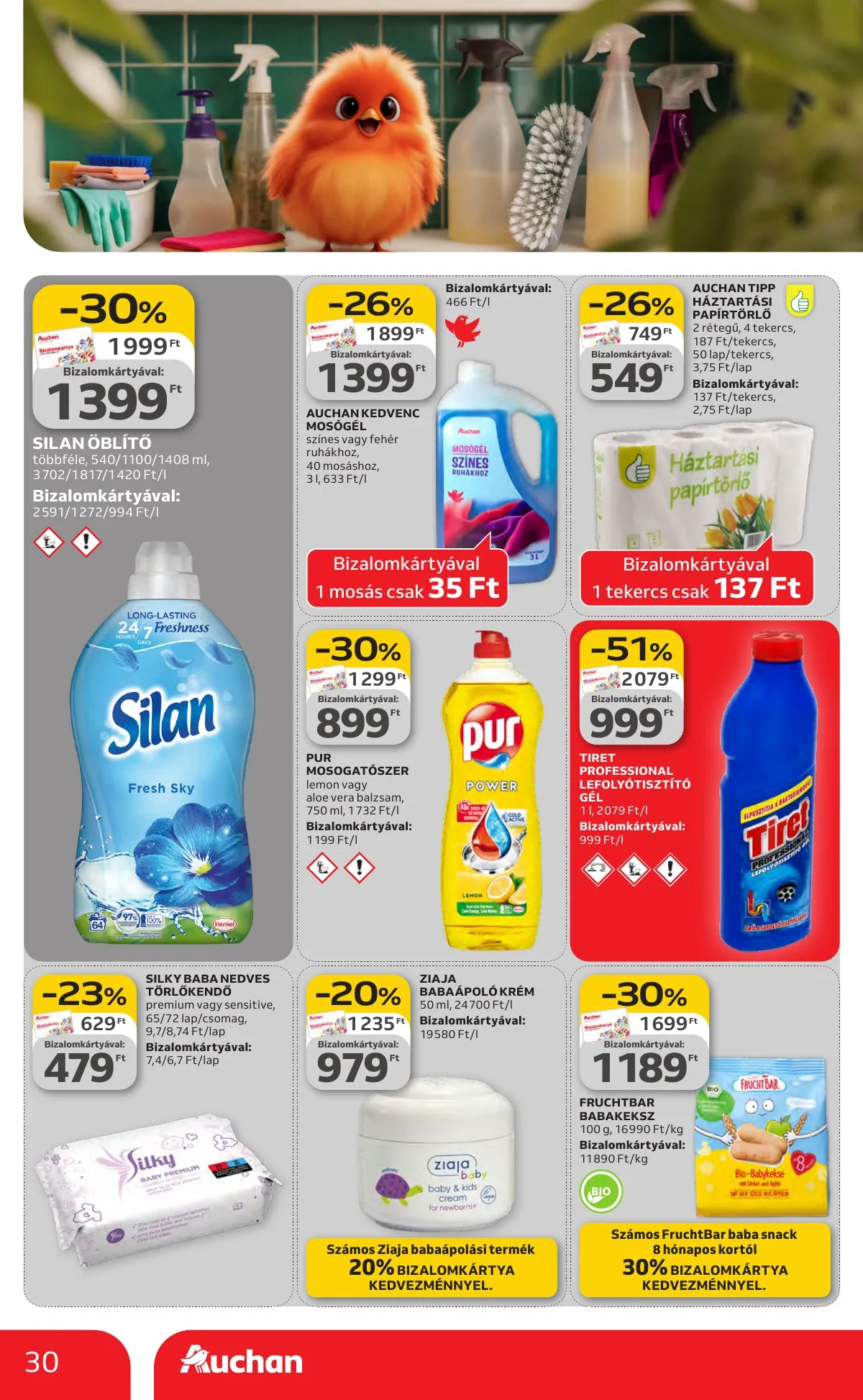 Auchan akciós újság Hipermarket 02.26–03.04 – 30. oldal