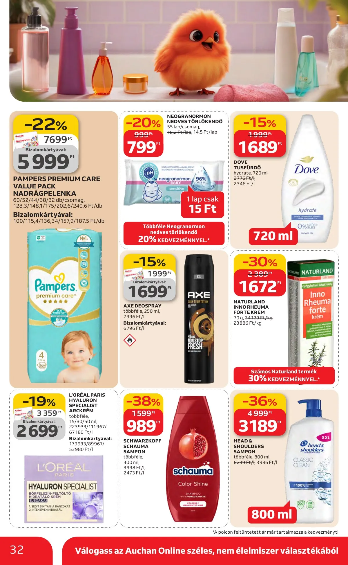 Auchan akciós újság Hipermarket 02.26–03.04 – 32. oldal