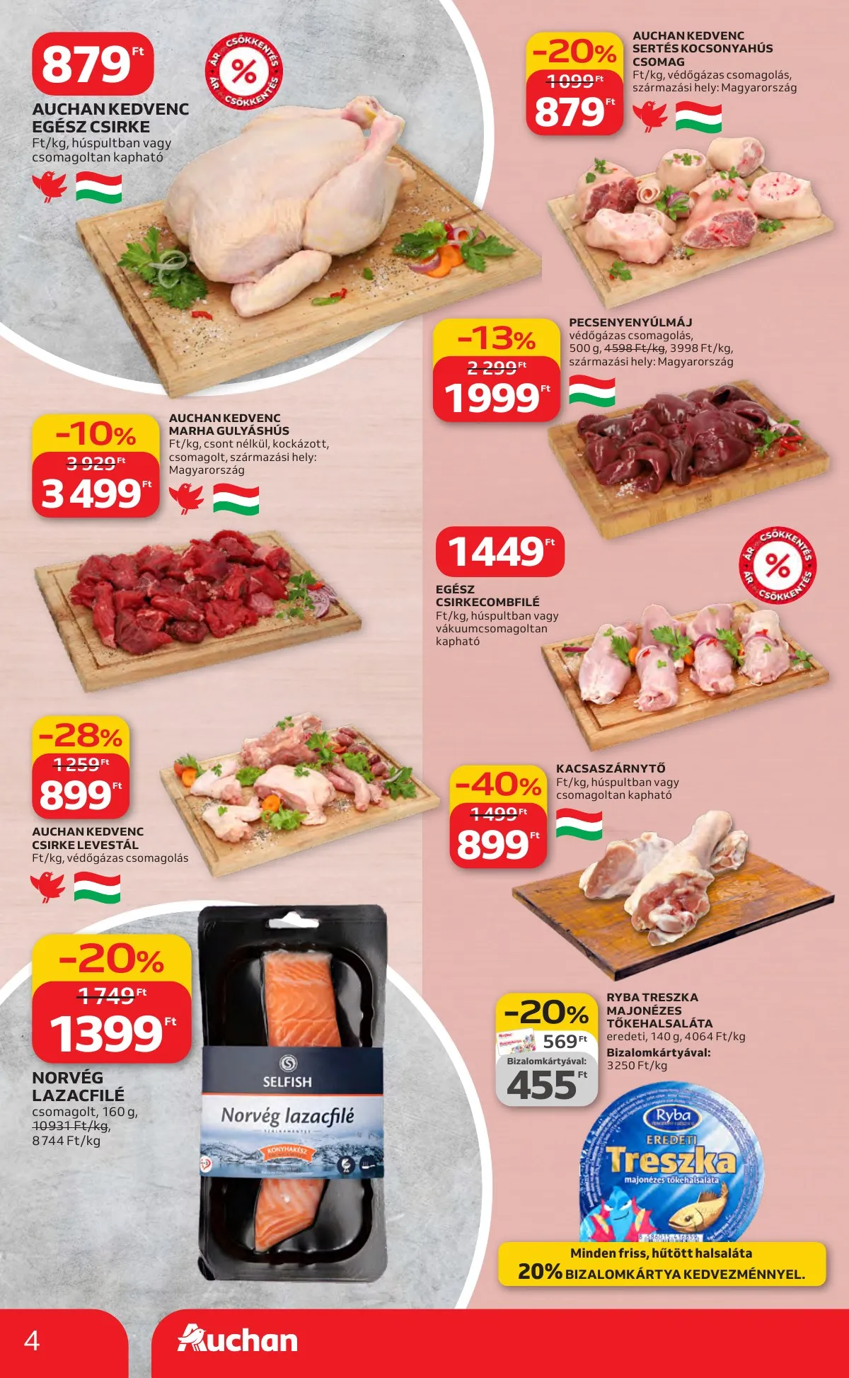 Auchan akciós újság Hipermarket 02.26–03.04 – 4. oldal