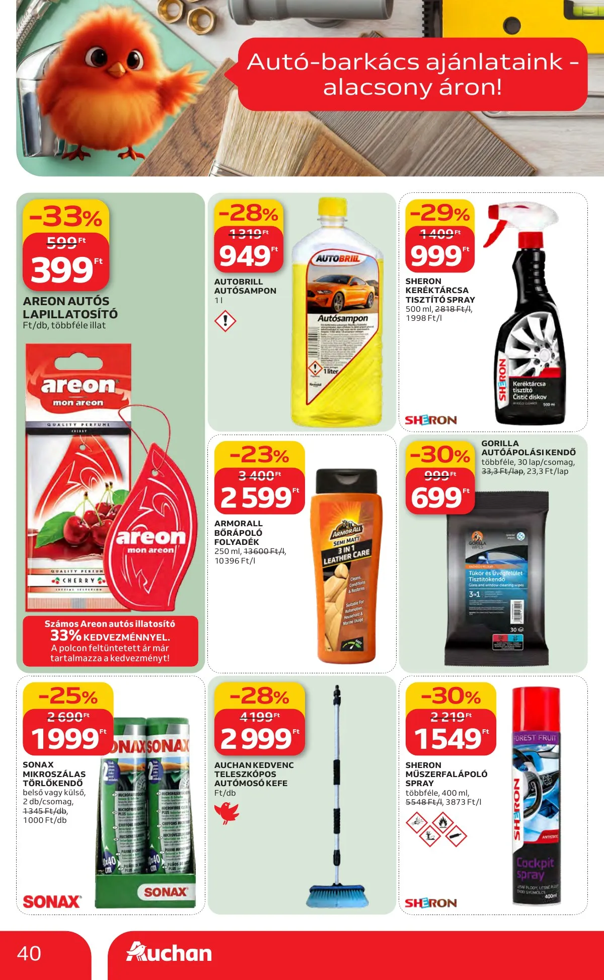 Auchan akciós újság Hipermarket 02.26–03.04 – 40. oldal