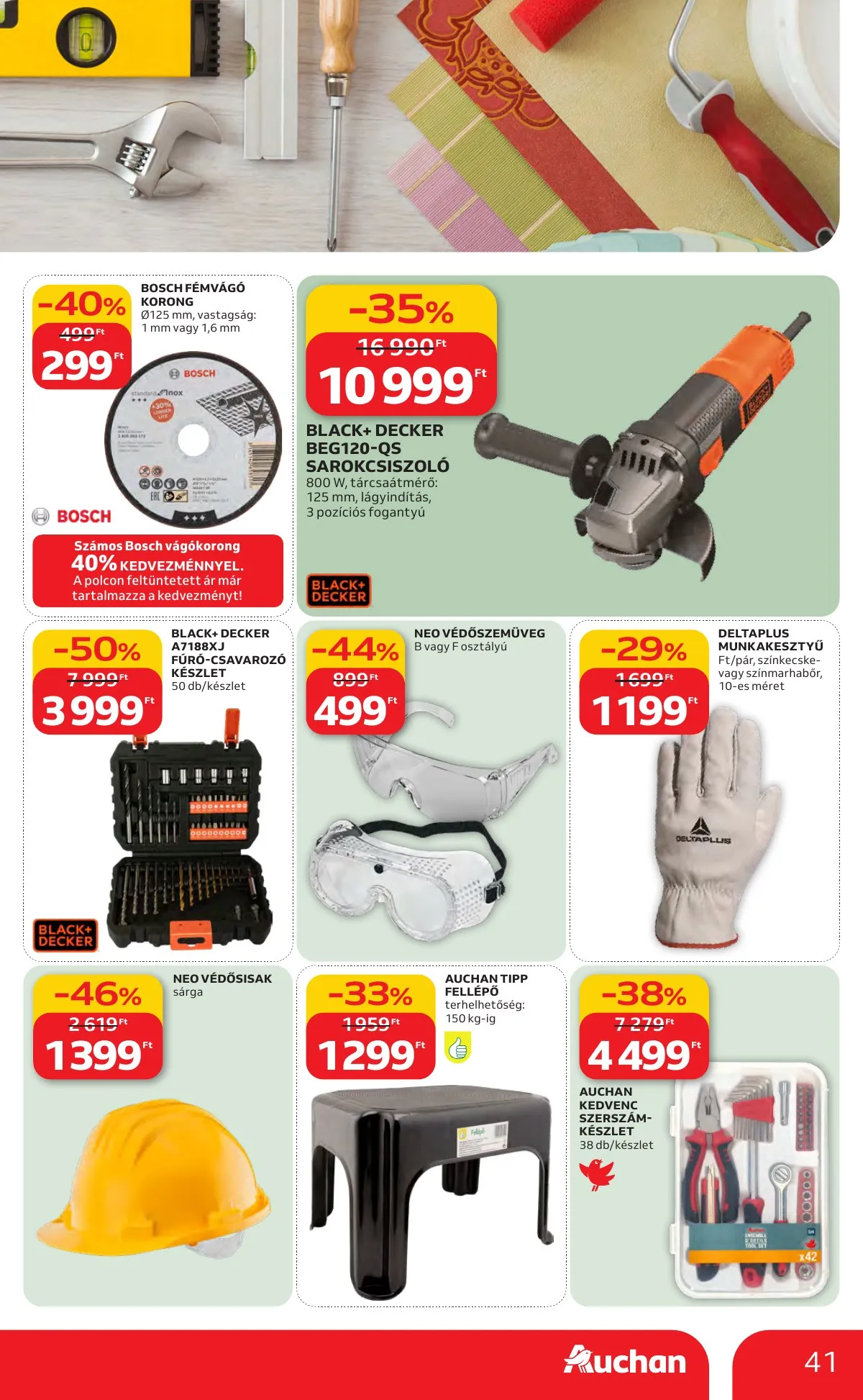 Auchan akciós újság Hipermarket 02.26–03.04 – 41. oldal