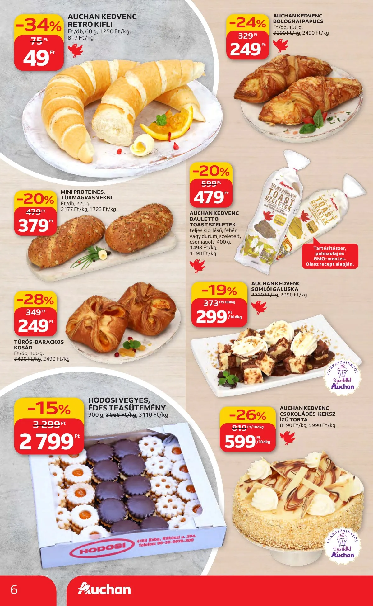 Auchan akciós újság Hipermarket 02.26–03.04 – 6. oldal