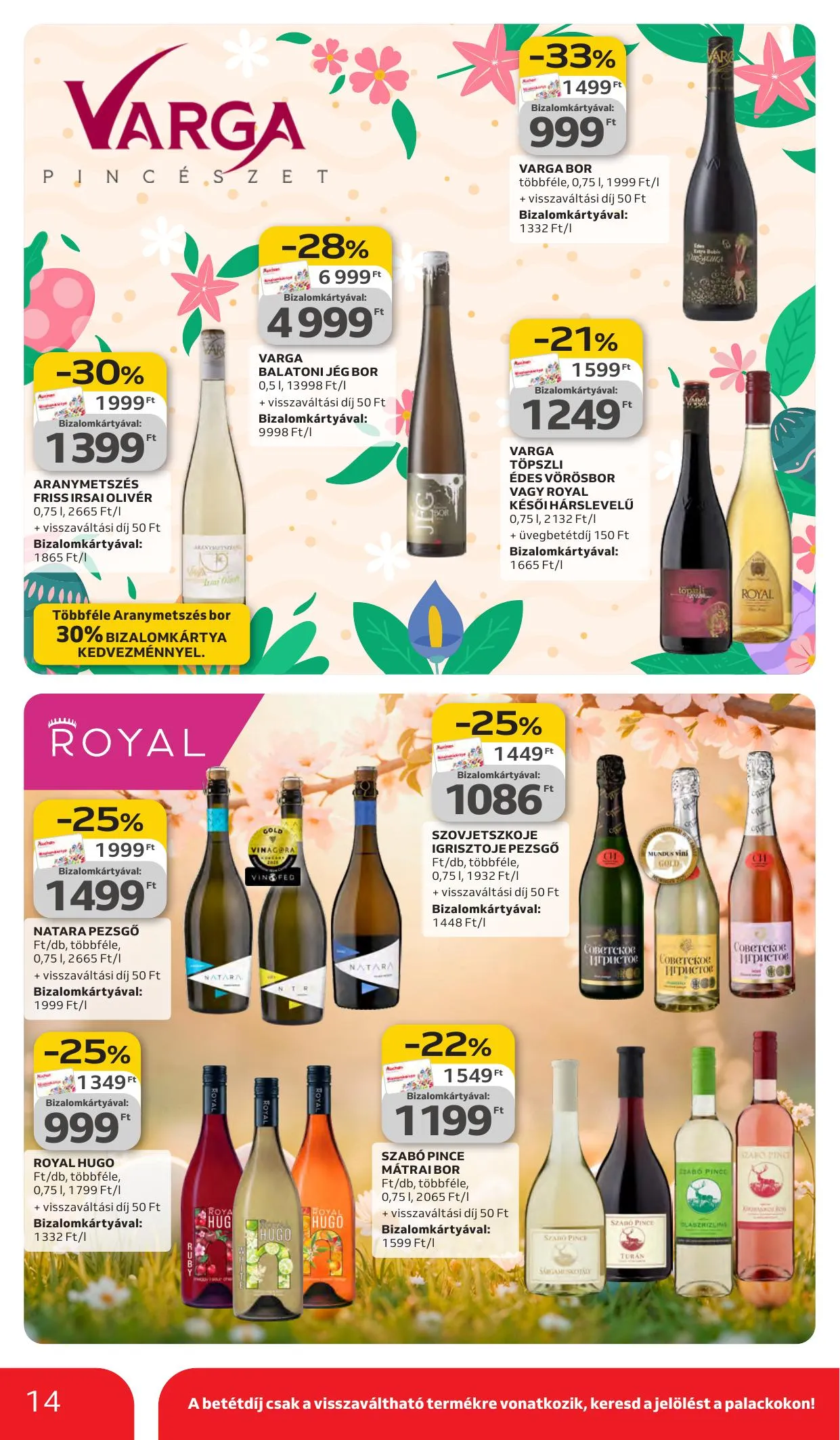 Auchan akciós újság Hipermarket 03.05–03.11 – 14. oldal