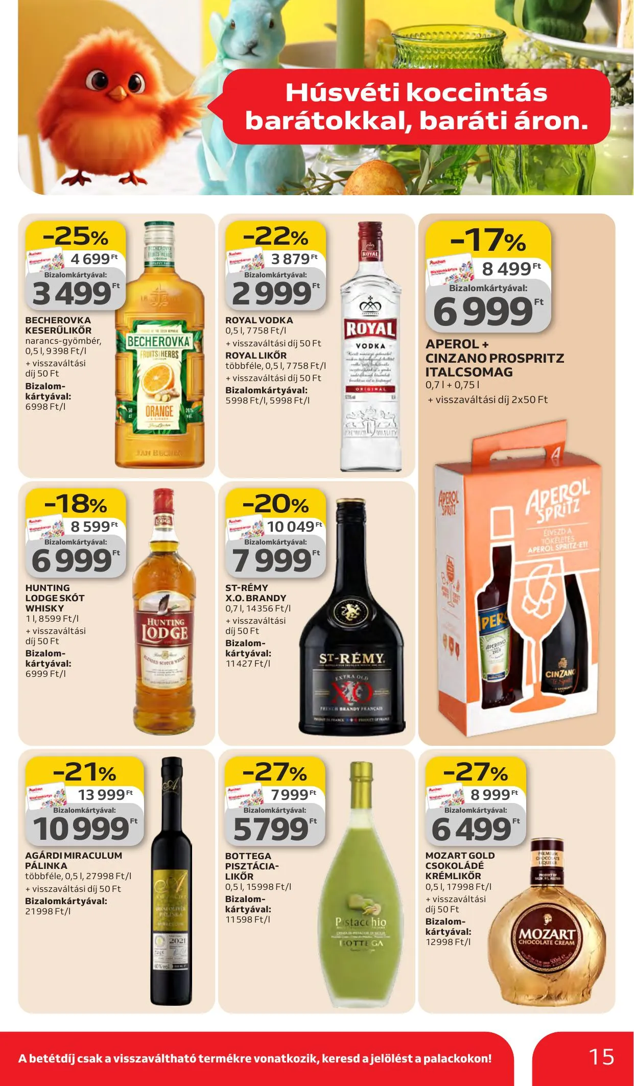 Auchan akciós újság Hipermarket 03.05–03.11 – 15. oldal