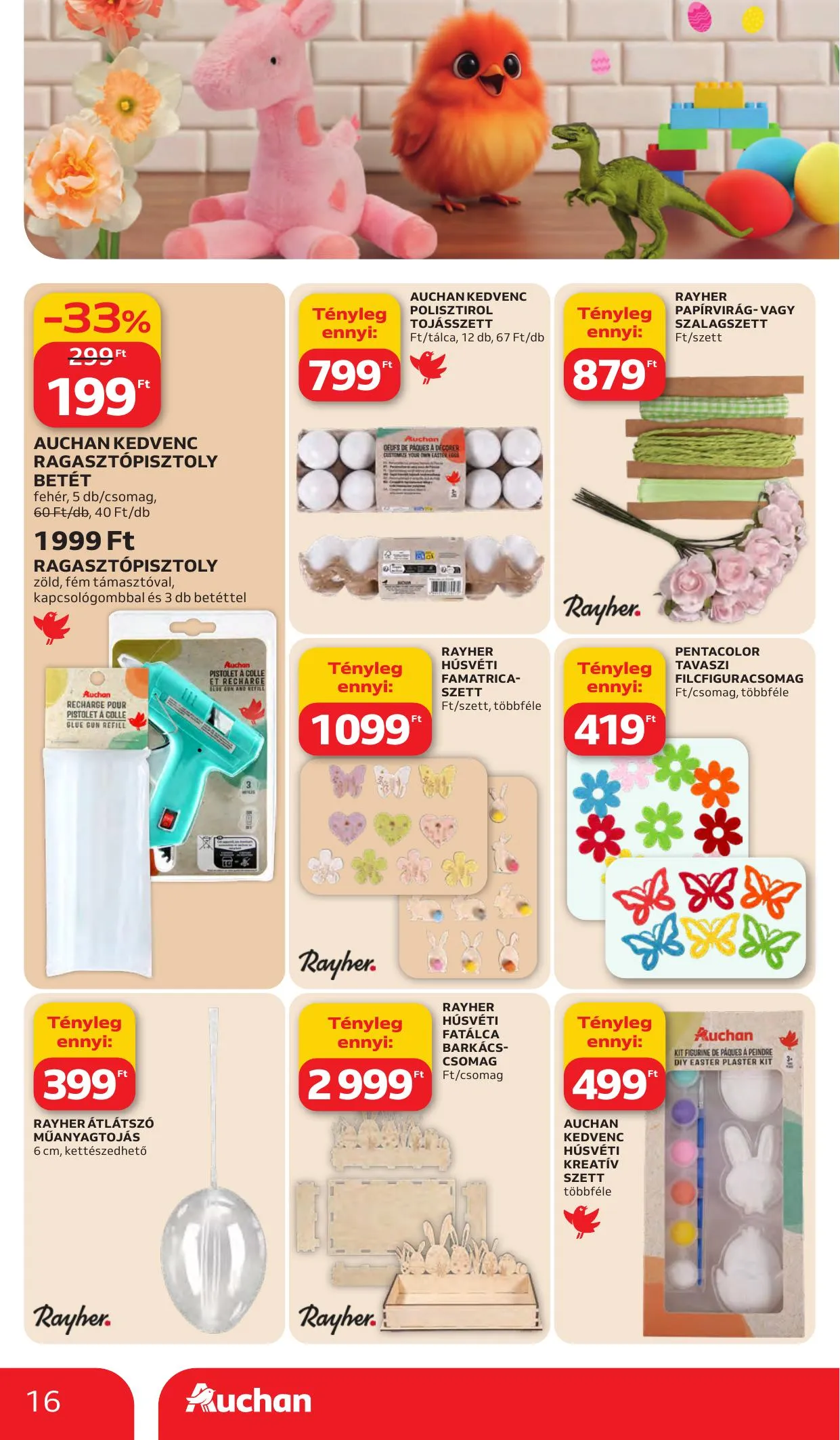 Auchan akciós újság Hipermarket 03.05–03.11 – 16. oldal