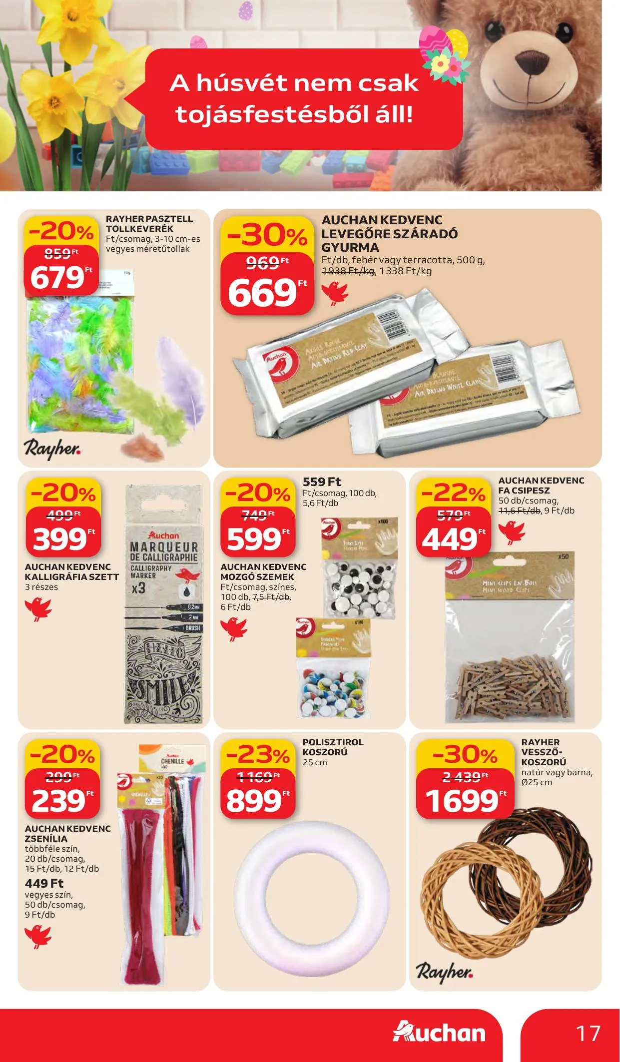 Auchan akciós újság Hipermarket 03.05–03.11 – 17. oldal