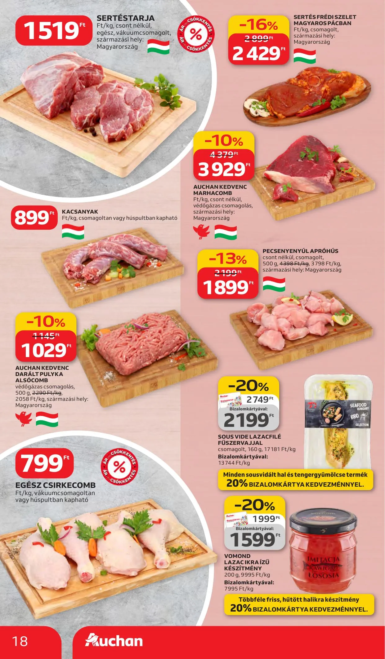 Auchan akciós újság Hipermarket 03.05–03.11 – 18. oldal