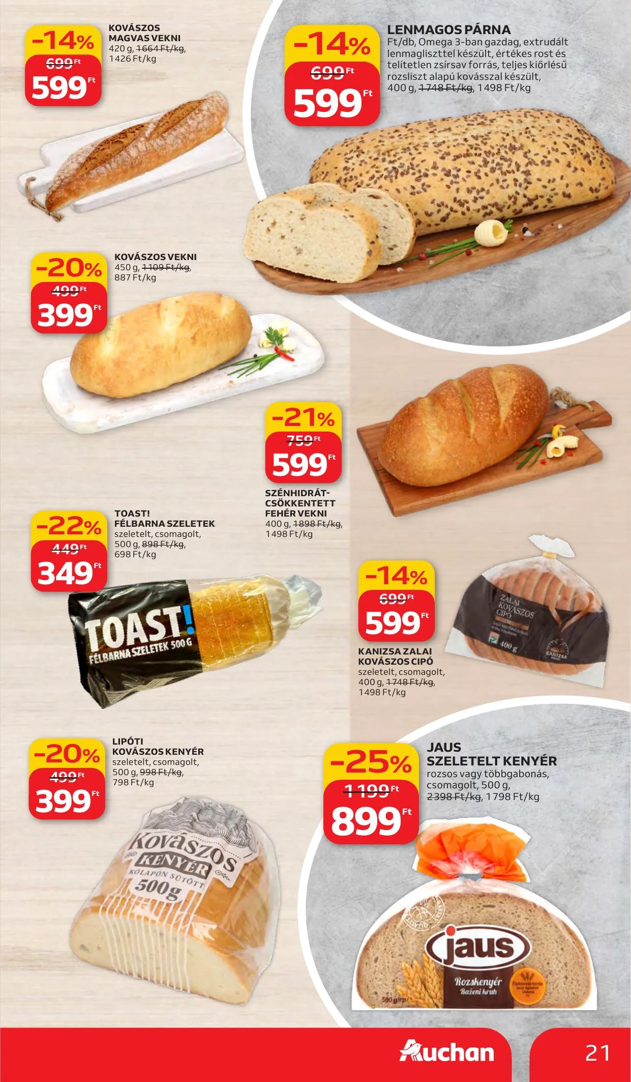Auchan akciós újság Hipermarket 03.05–03.11 – 21. oldal