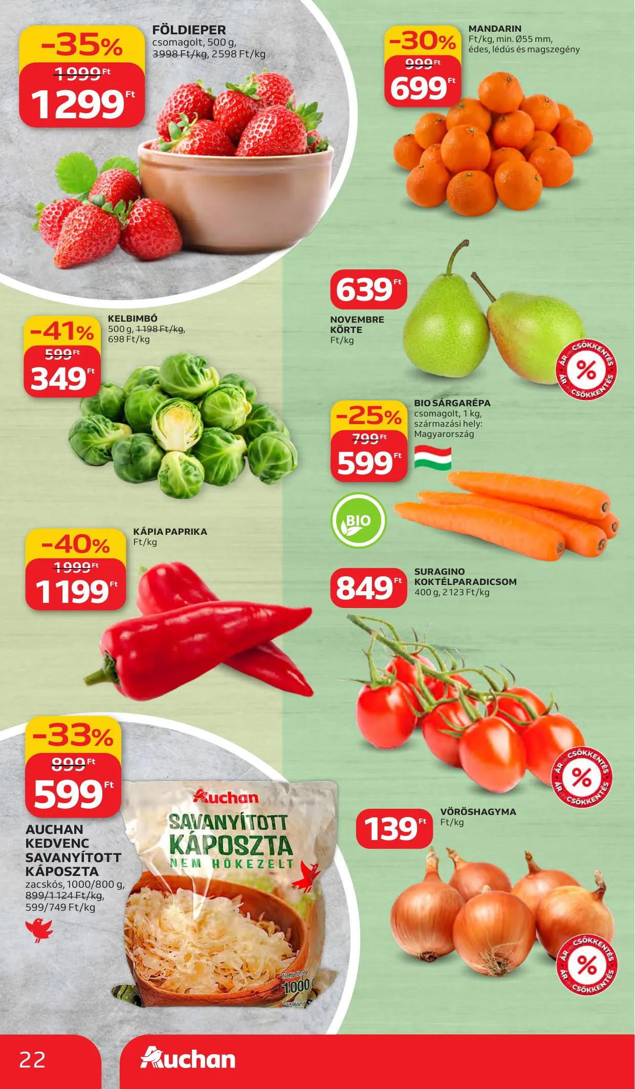 Auchan akciós újság Hipermarket 03.05–03.11 – 22. oldal