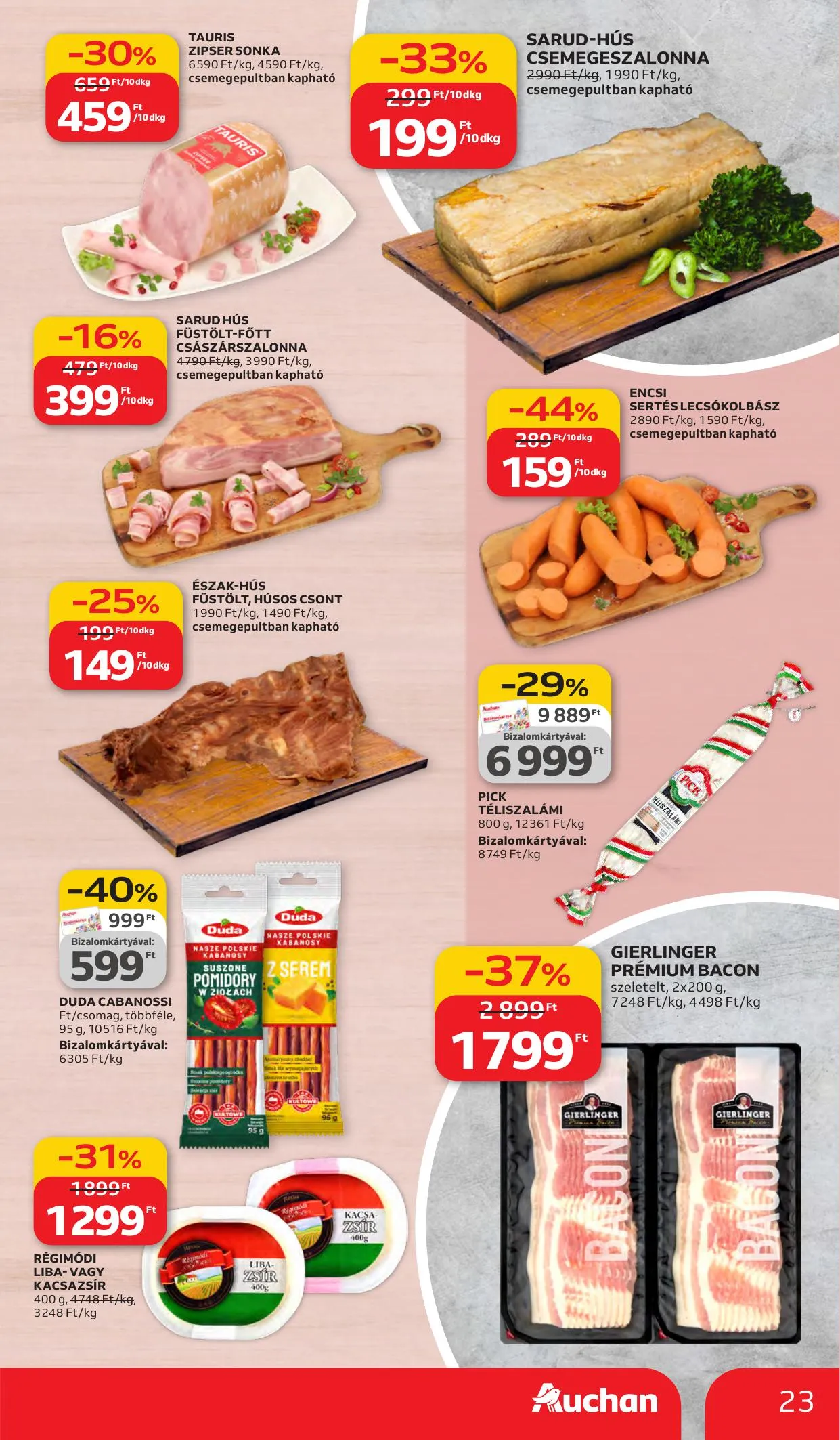 Auchan akciós újság Hipermarket 03.05–03.11 – 23. oldal