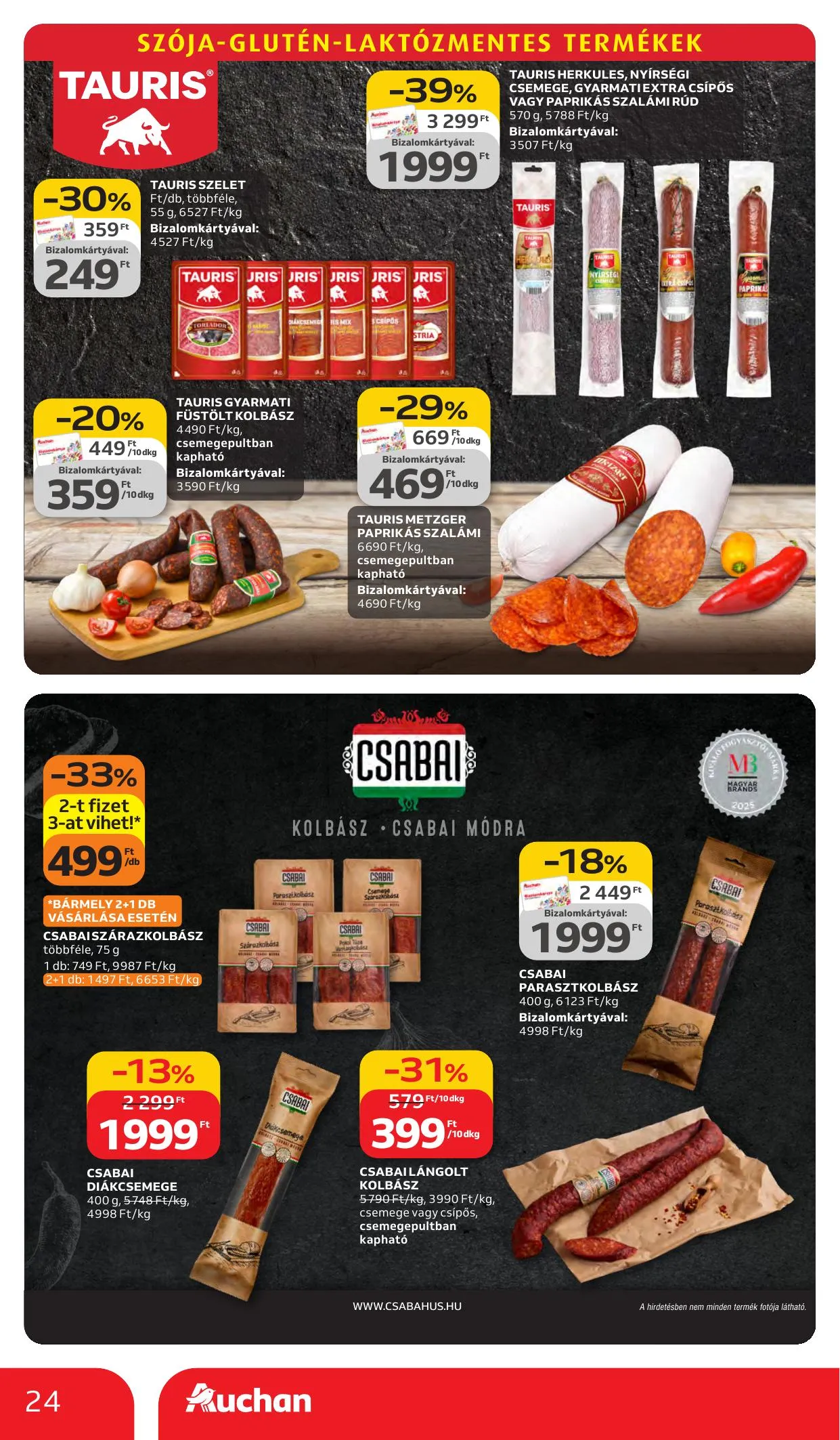 Auchan akciós újság Hipermarket 03.05–03.11 – 24. oldal