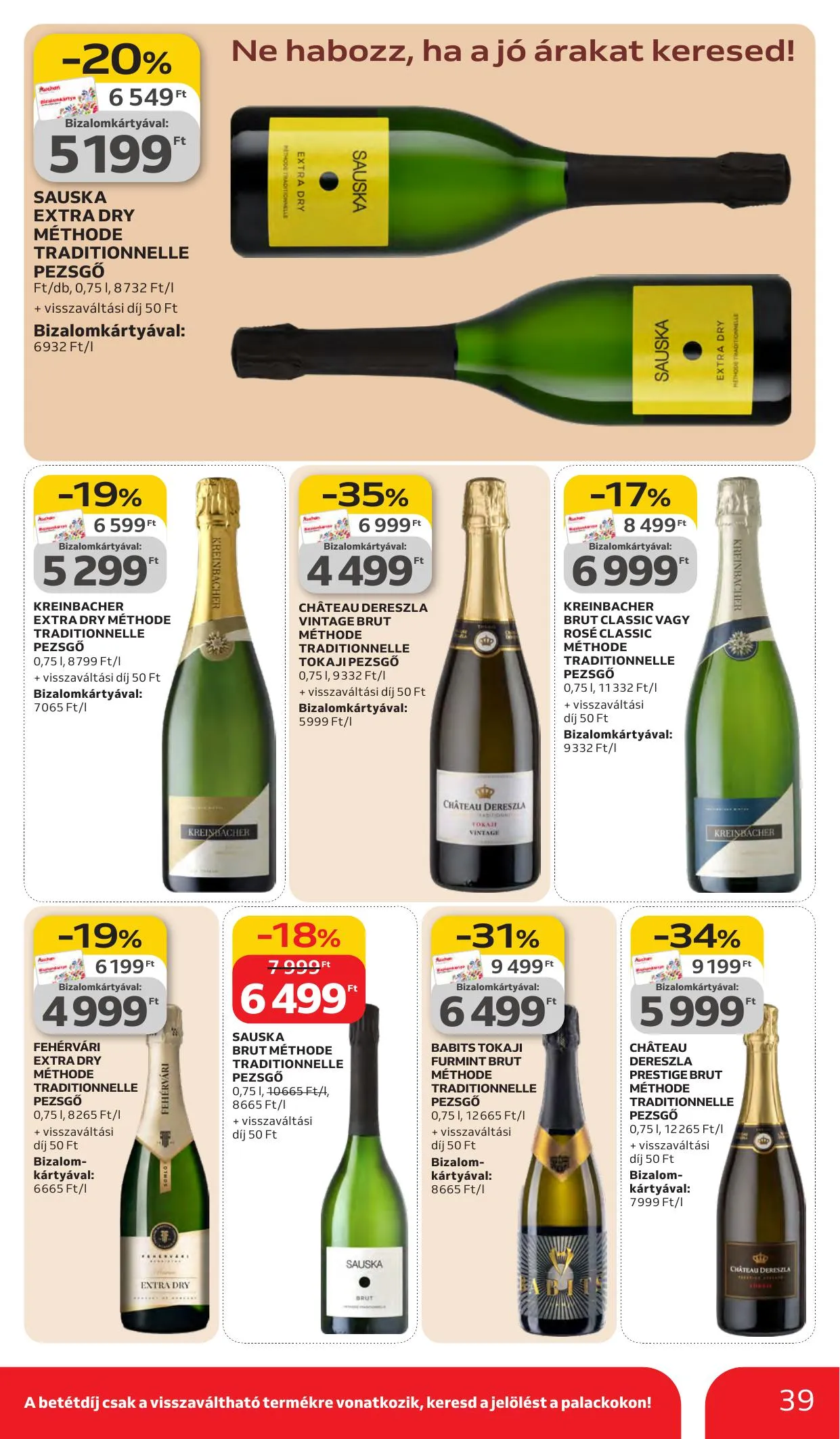 Auchan akciós újság Hipermarket 03.05–03.11 – 39. oldal