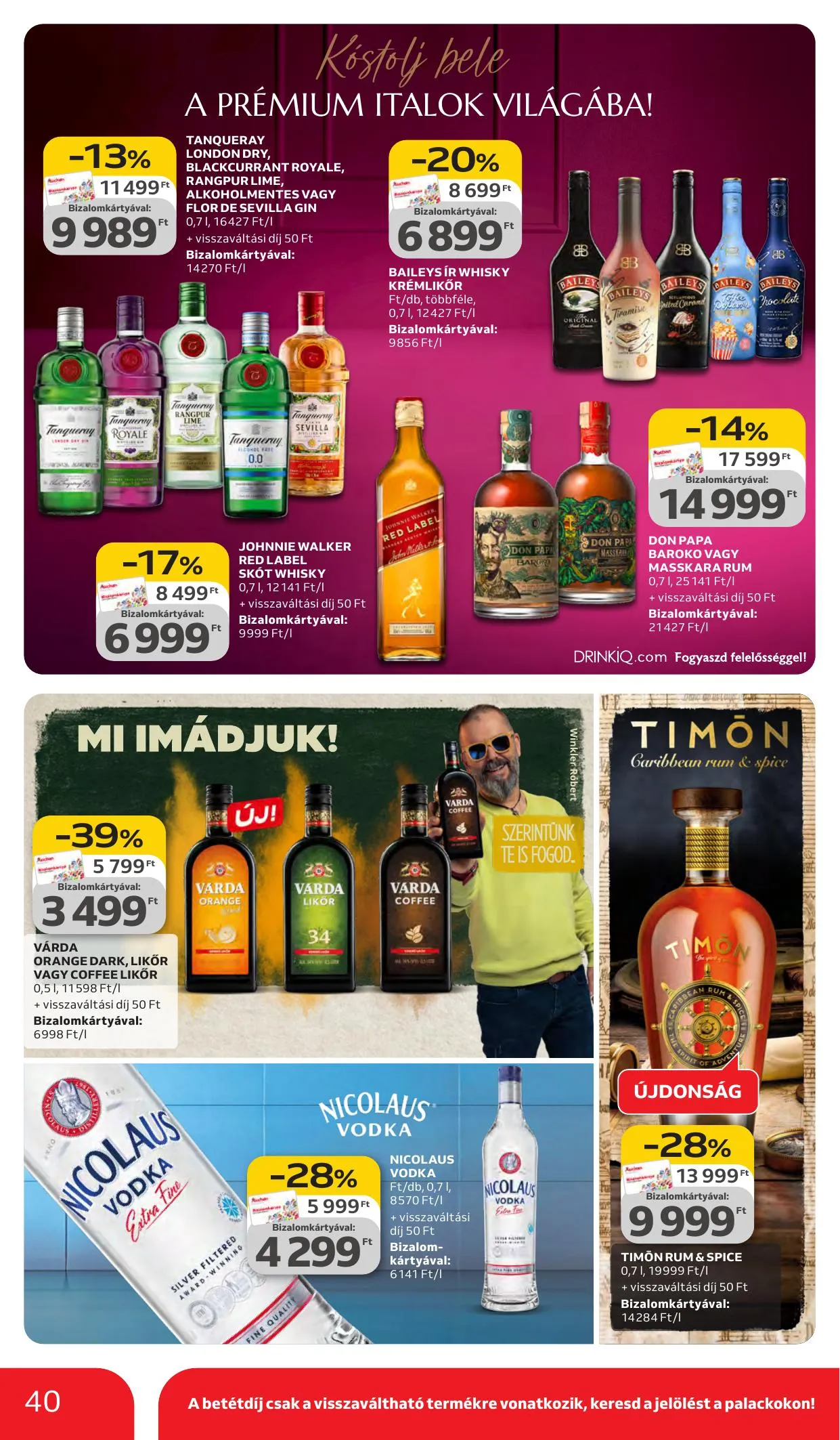Auchan akciós újság Hipermarket 03.05–03.11 – 40. oldal