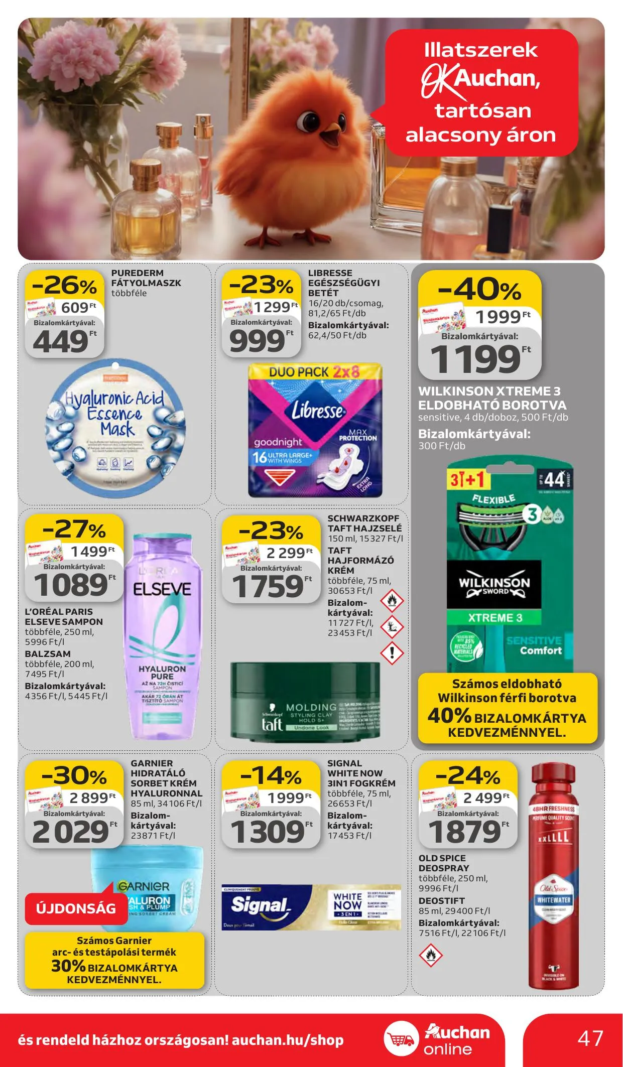 Auchan akciós újság Hipermarket 03.05–03.11 – 47. oldal