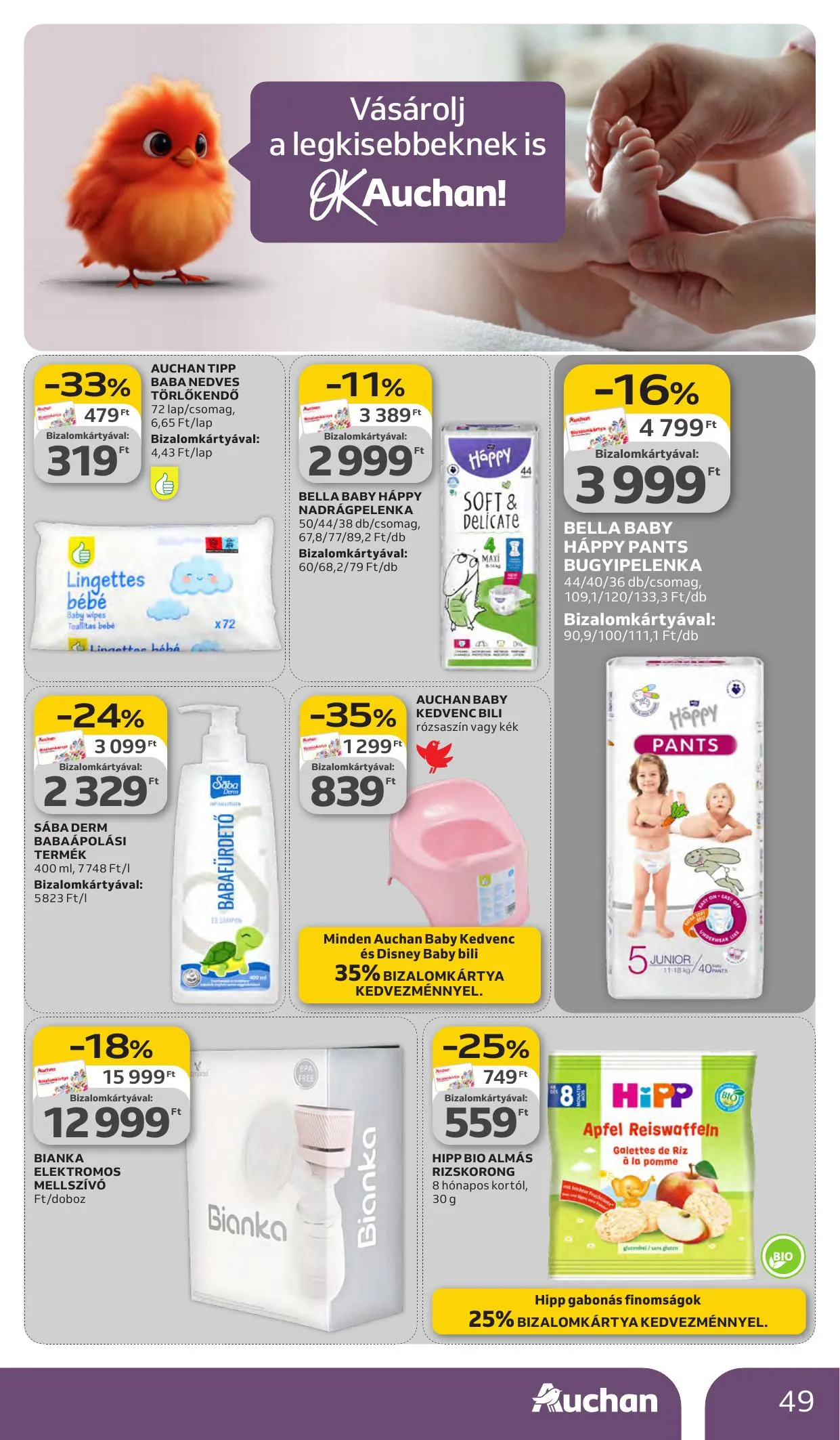 Auchan akciós újság Hipermarket 03.05–03.11 – 49. oldal