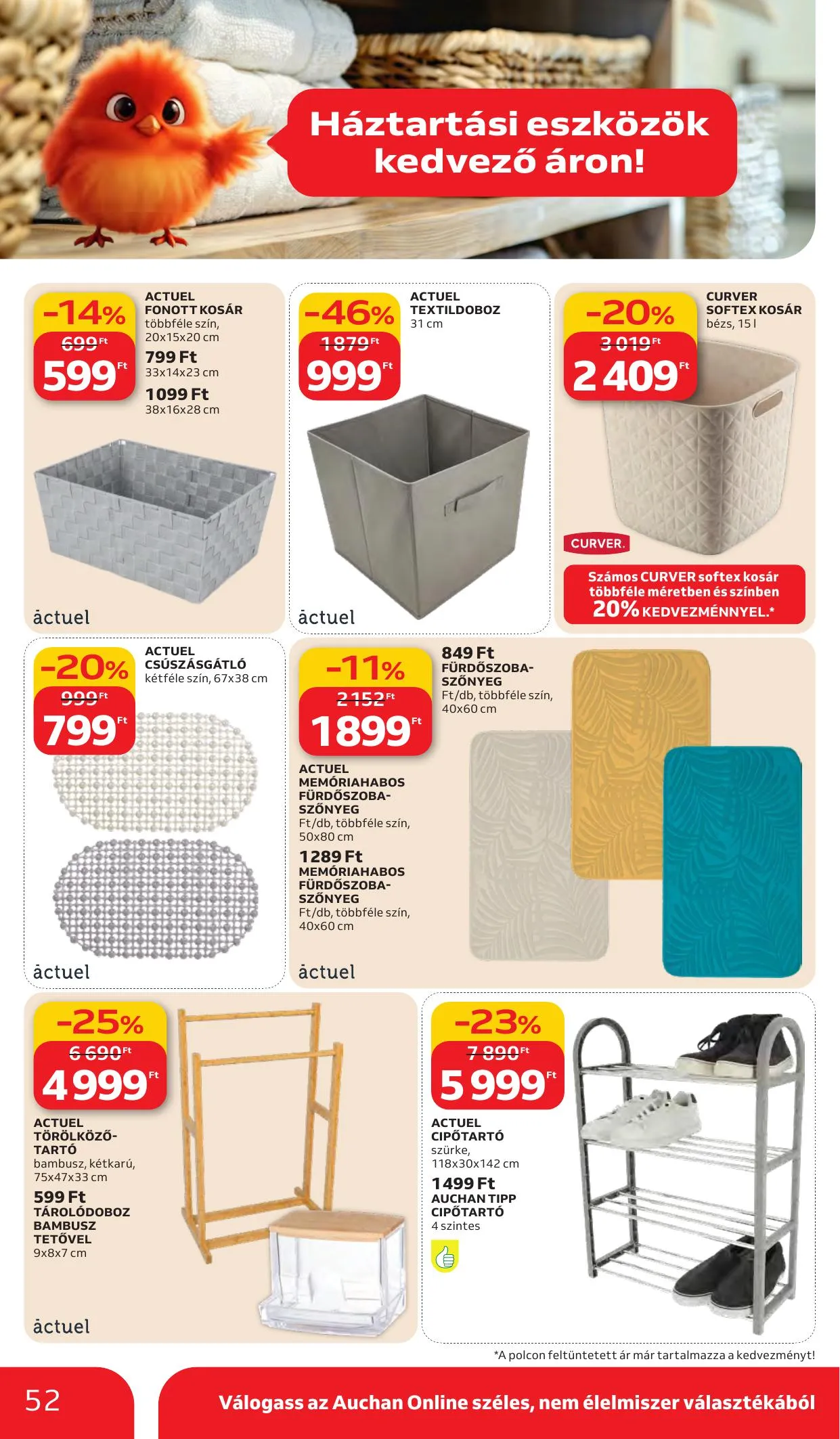 Auchan akciós újság Hipermarket 03.05–03.11 – 52. oldal
