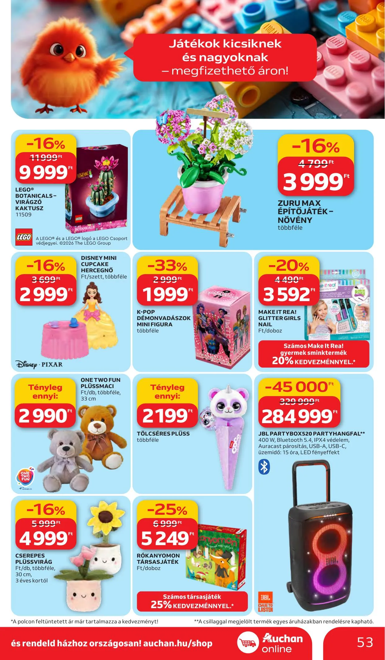 Auchan akciós újság Hipermarket 03.05–03.11 – 53. oldal