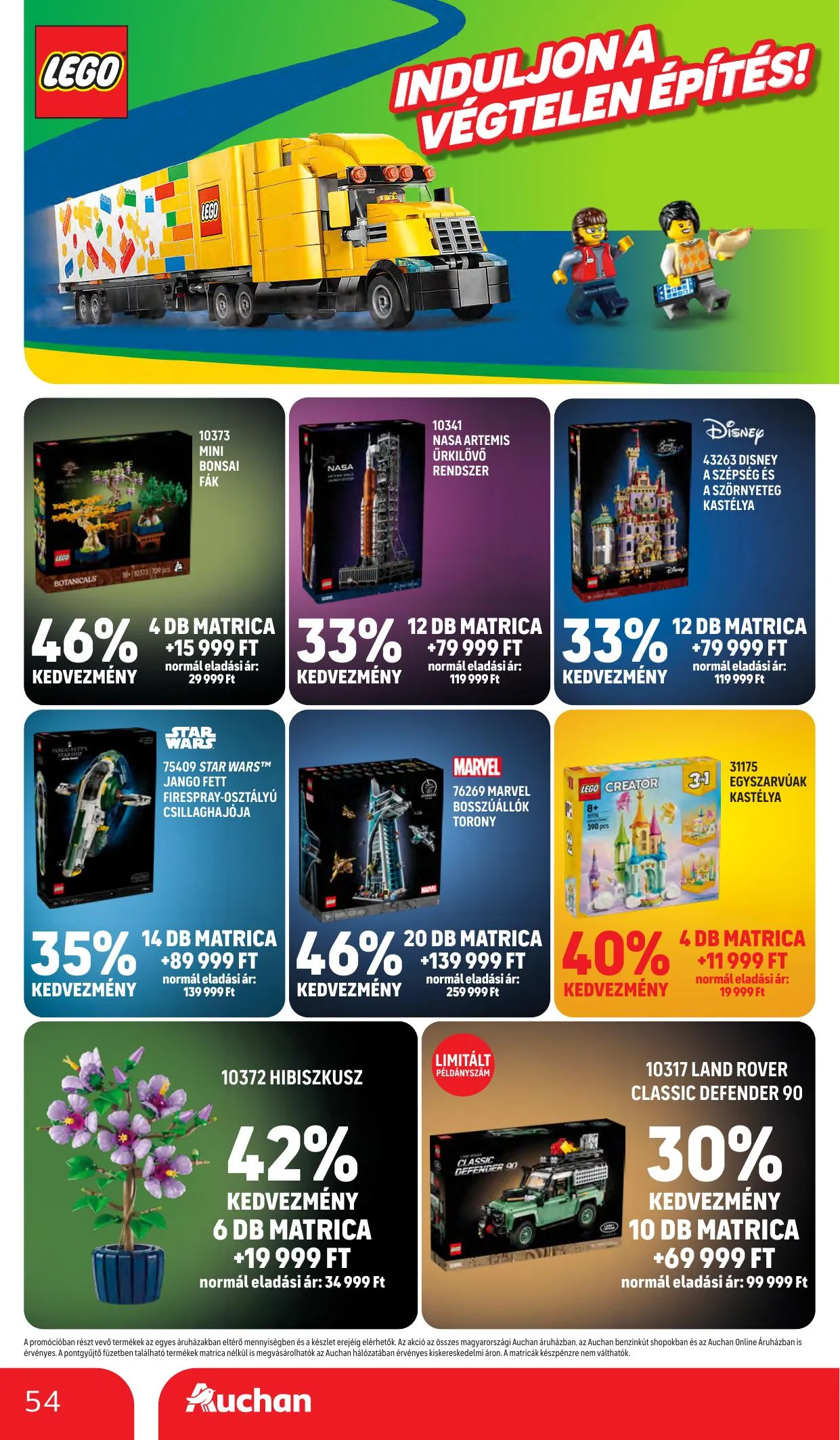 Auchan akciós újság Hipermarket 03.05–03.11 – 54. oldal