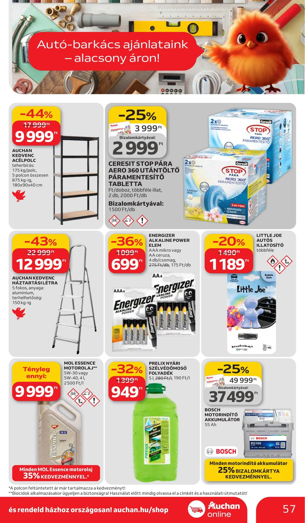 Auchan akciós újság Hipermarket 03.05–03.11 – 57. oldal