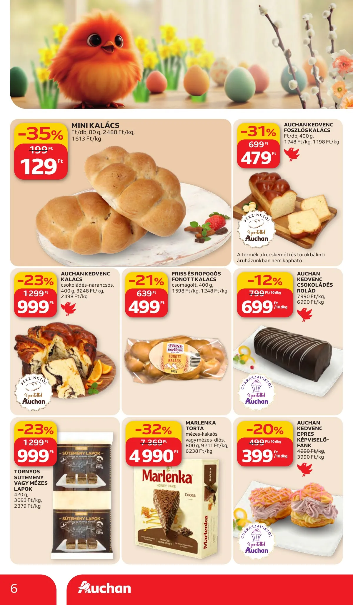 Auchan akciós újság Hipermarket 03.05–03.11 – 6. oldal