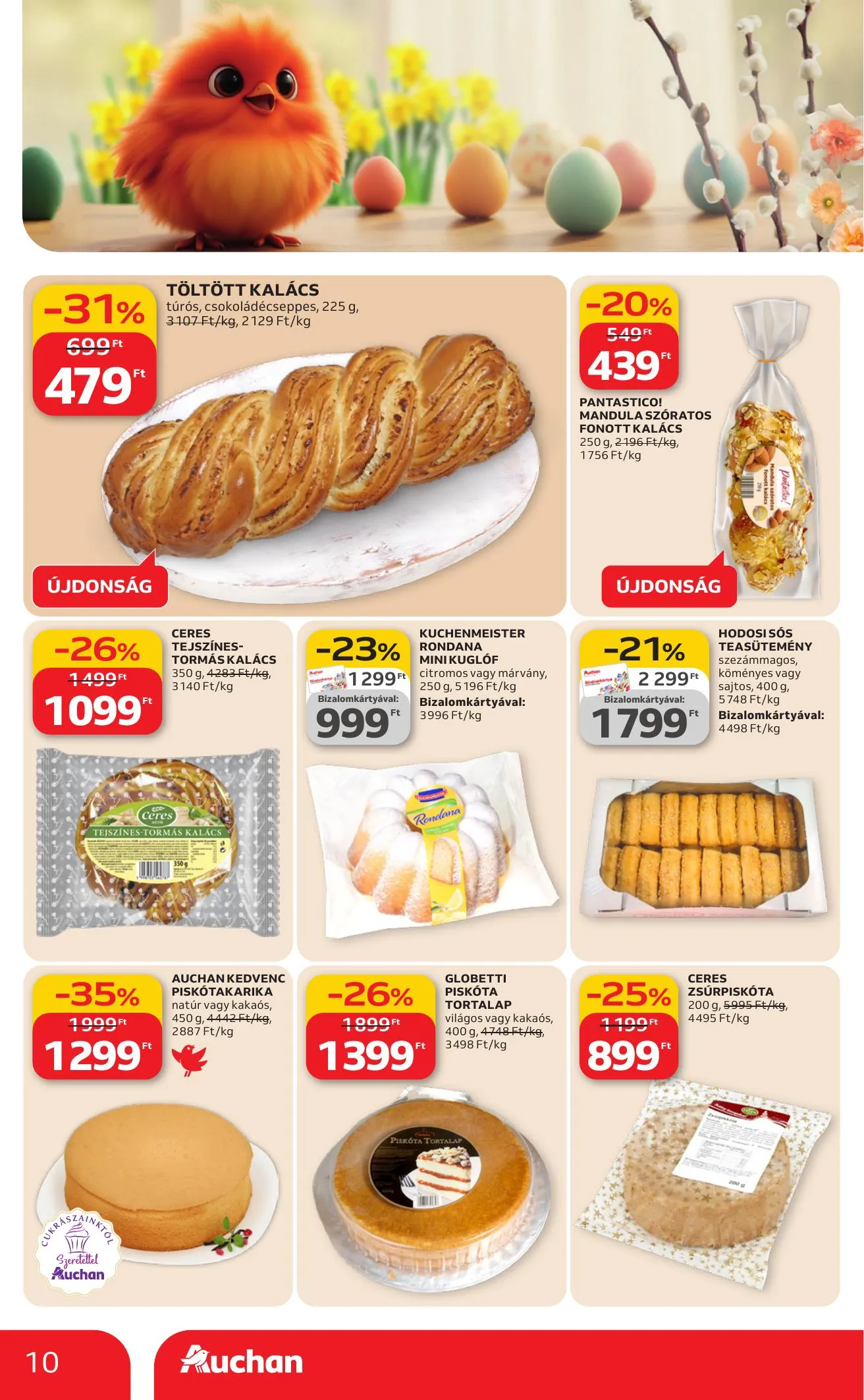 Auchan akciós újság Hipermarket 03.12–03.18 – 10. oldal