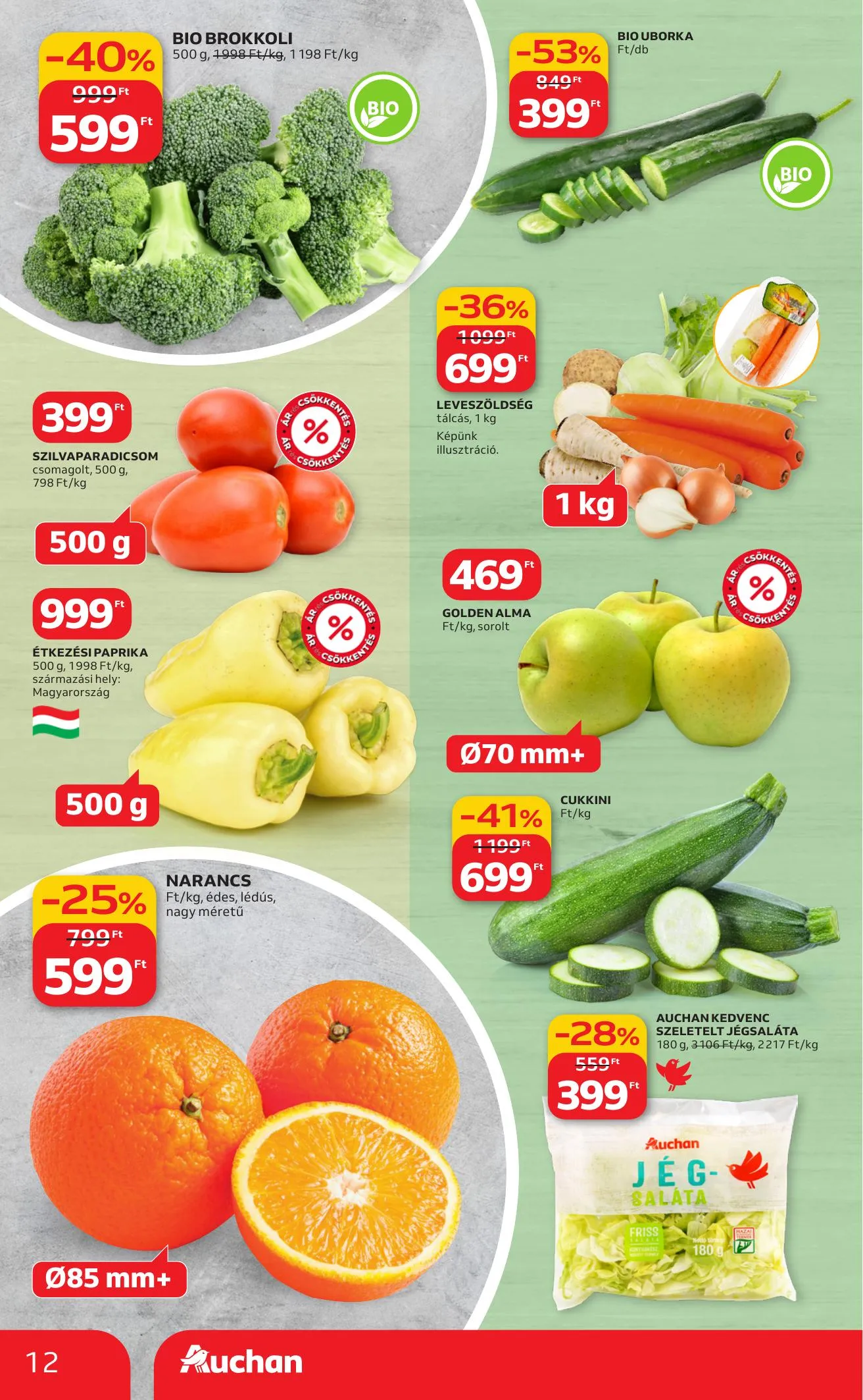 Auchan akciós újság Hipermarket 03.12–03.18 – 12. oldal