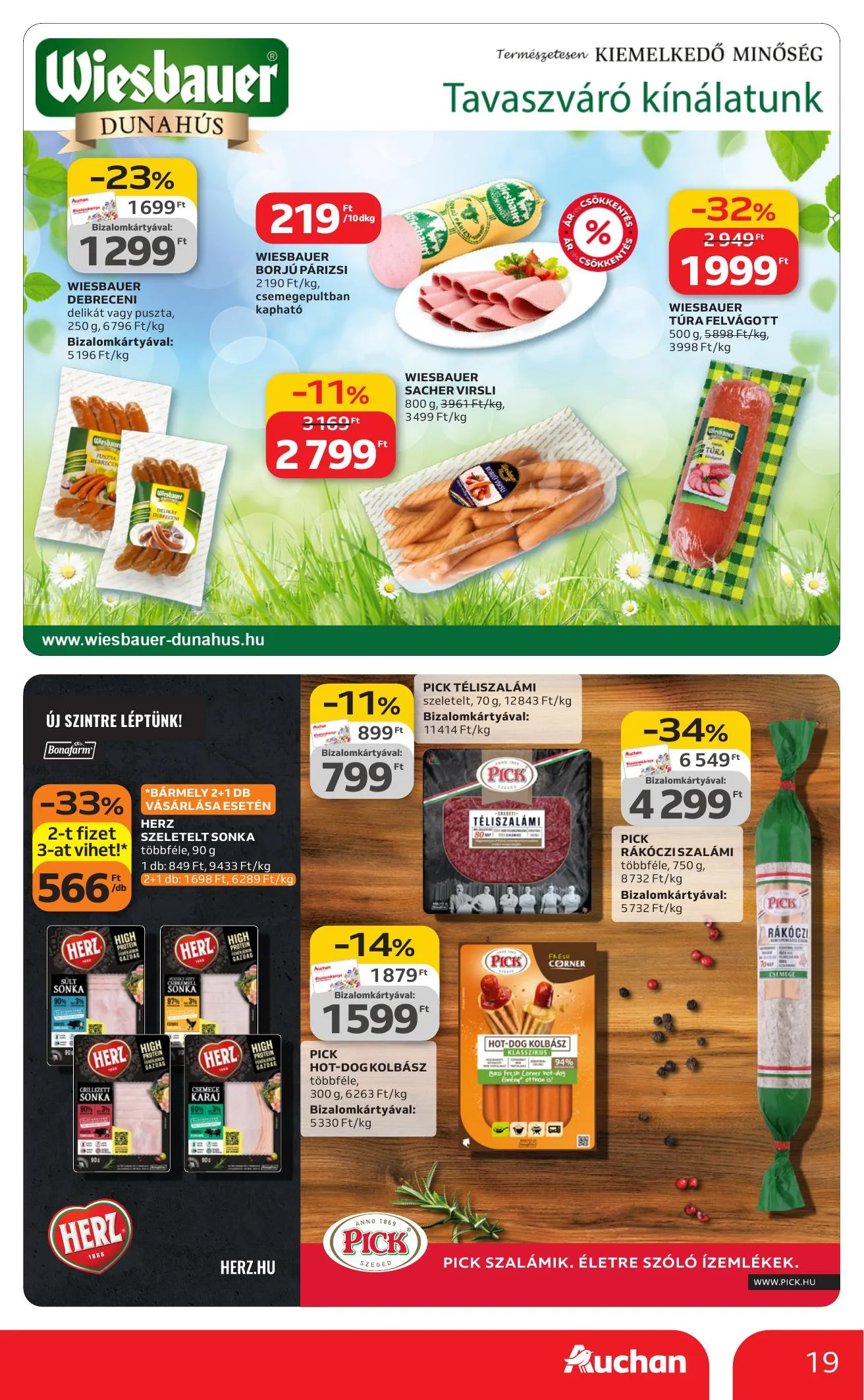 Auchan akciós újság Hipermarket 03.12–03.18 – 19. oldal