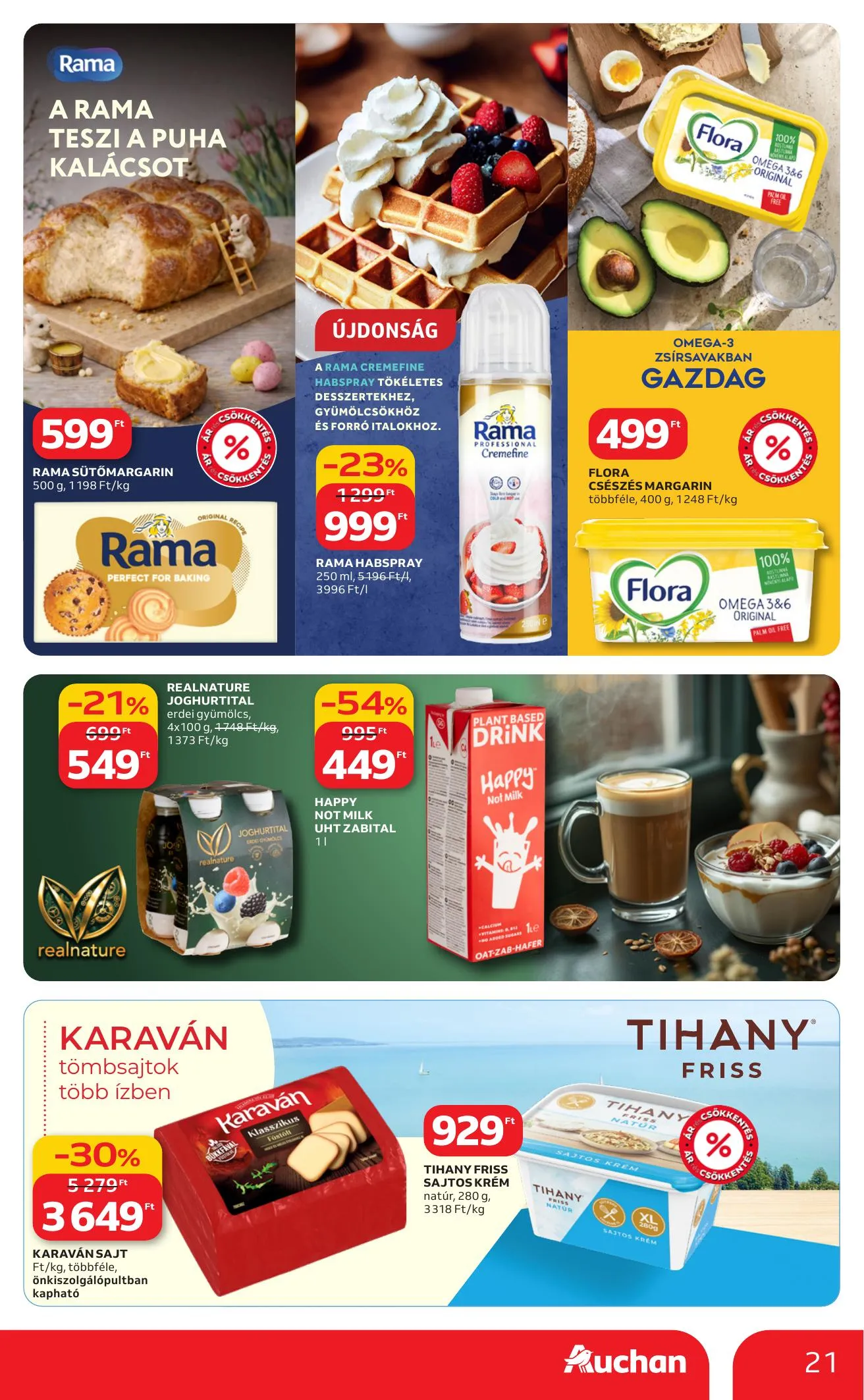 Auchan akciós újság Hipermarket 03.12–03.18 – 21. oldal