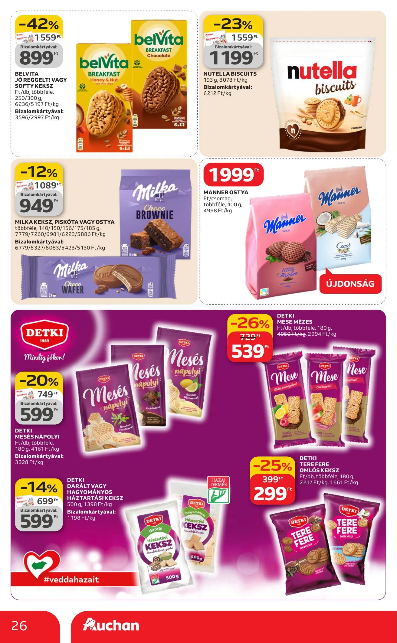Auchan akciós újság Hipermarket 03.12–03.18 – 26. oldal