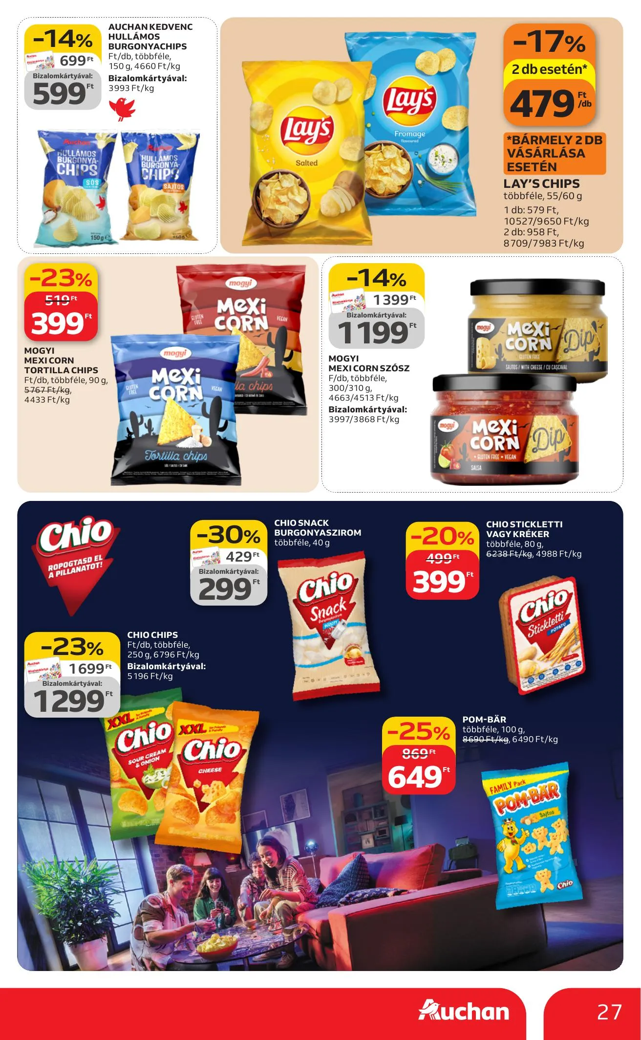 Auchan akciós újság Hipermarket 03.12–03.18 – 27. oldal